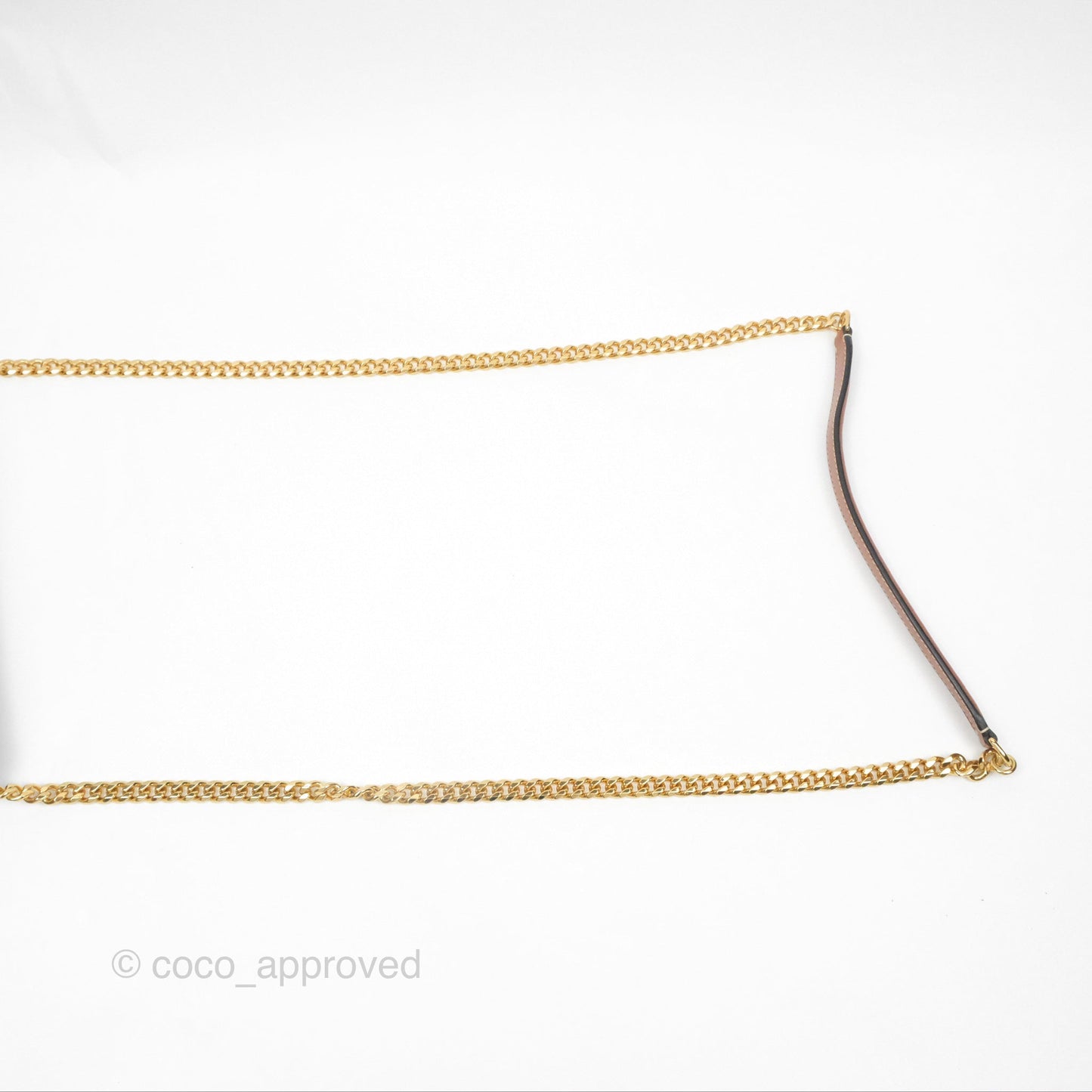 Celine Triomphe Wallet On Chain Canvas Tan Calfskin