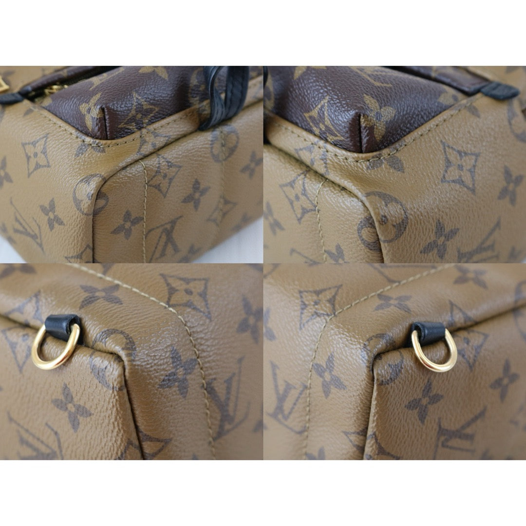 Very Good ( Rank A) ｜  LV Monogram Coated Canvas Mini Palm Springs Backpack｜X25030713