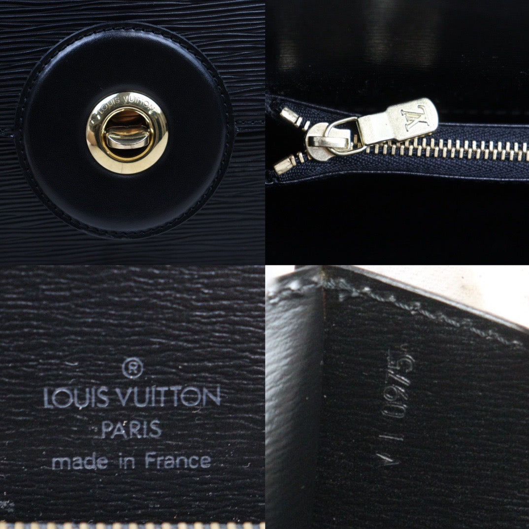 Rank AB｜ LV Epi Shoulder Bag Black｜24052321