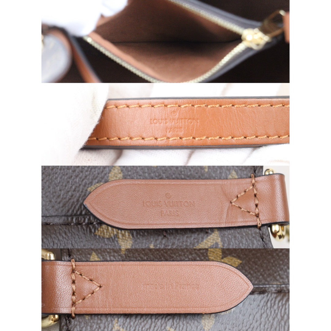 Rank A｜ LV Monogram Neonoe Canvas  Brown Shoulder Bag IC Chip Model｜S24061716