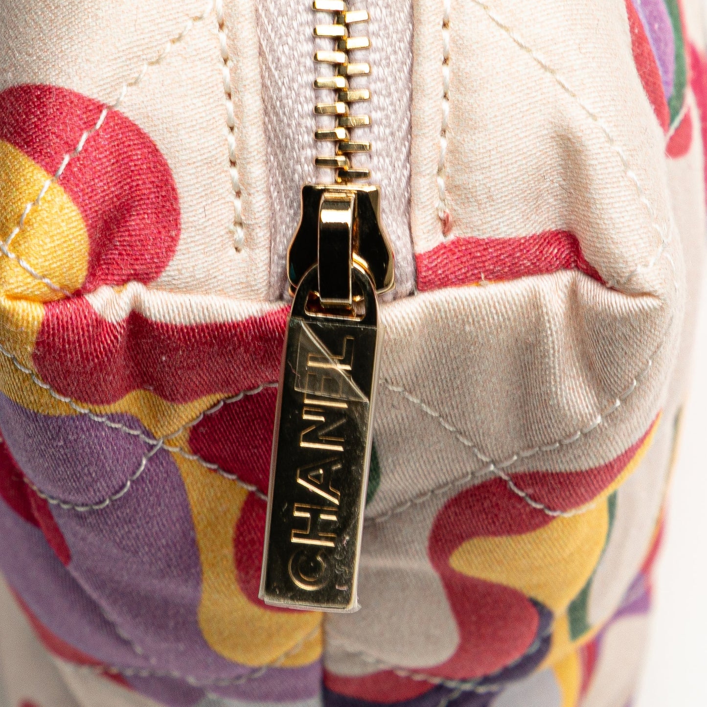 White Chanel Large Calfskin See Through Flap Crossbody Bag