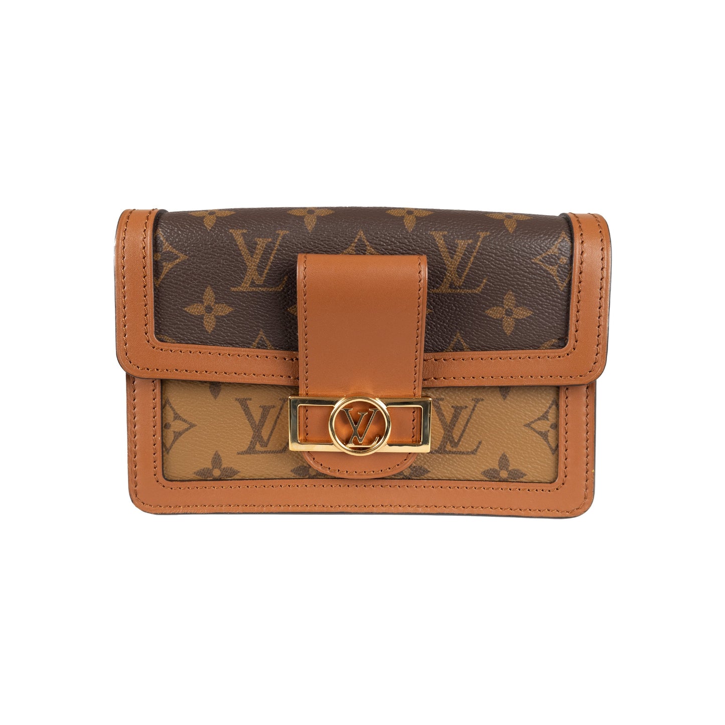 LOUIS VUITTON Louis Vuitton Monogram Reverse Canvas Dauphine Bumbag
