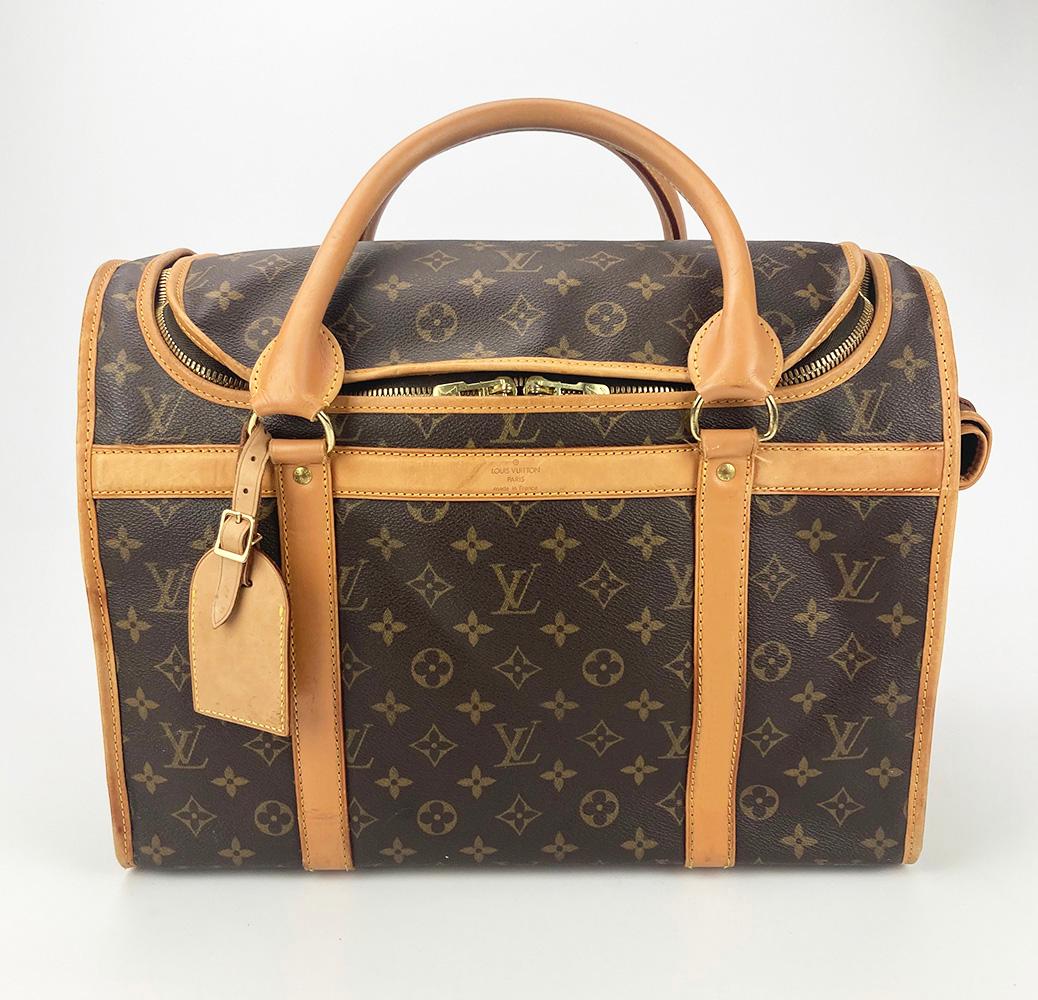 LOUIS VUITTON Monogram Dog Carrier 40