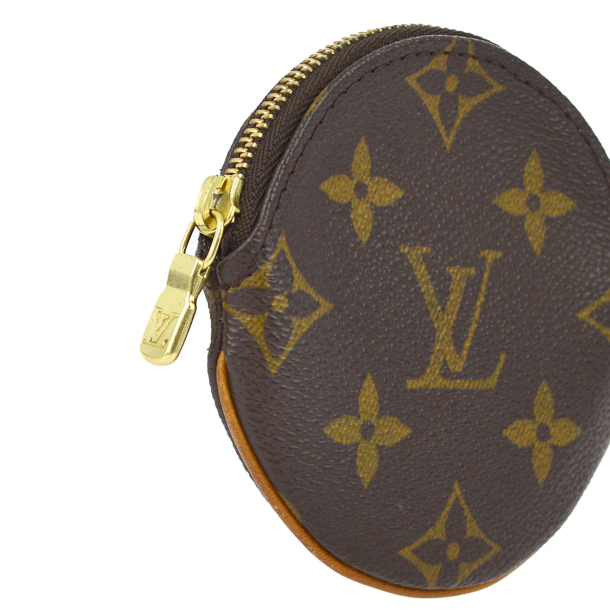 Louis Vuitton Monogram Porte Monnaie Rond Coin Case M61926