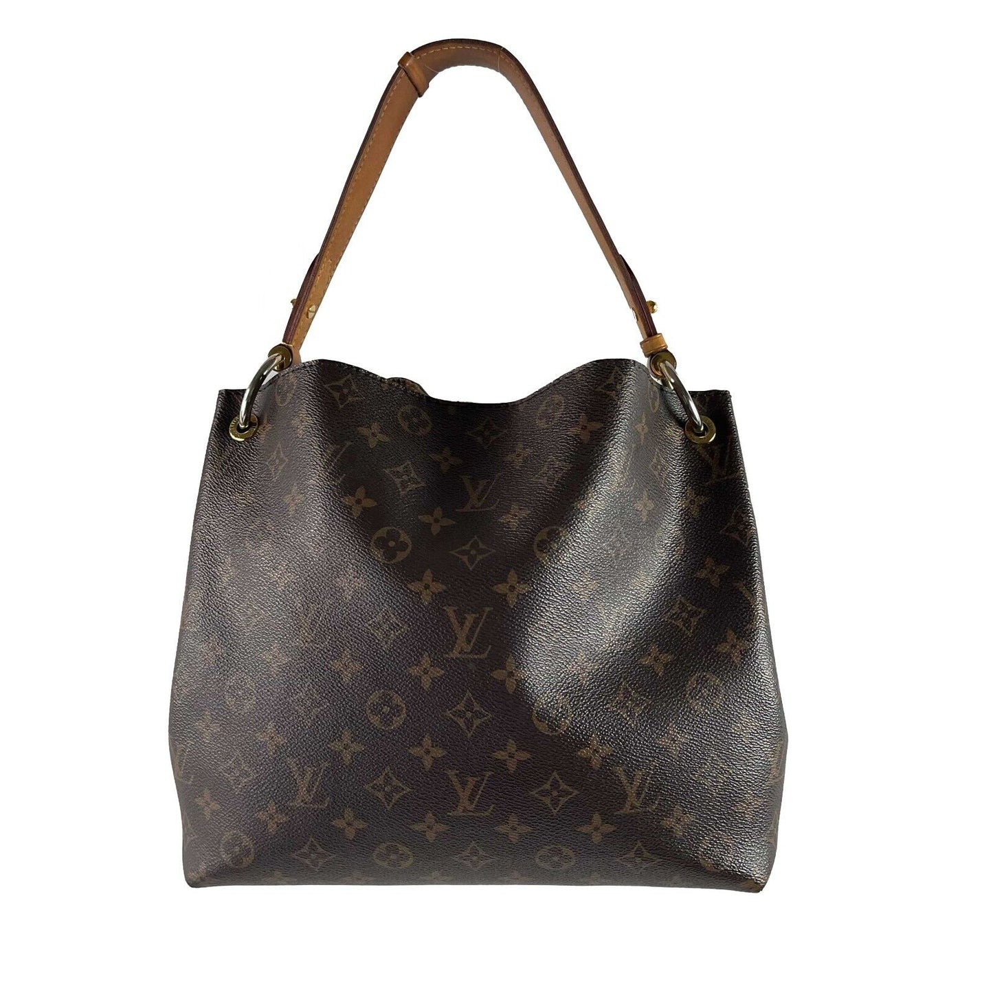 LOUIS VUITTON Graceful PM in Monogram Canvas Brown Shoulder Handbag