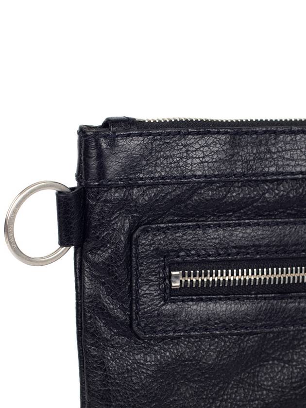 Luxury Balenciaga  Clip Large Clutch Bag Black