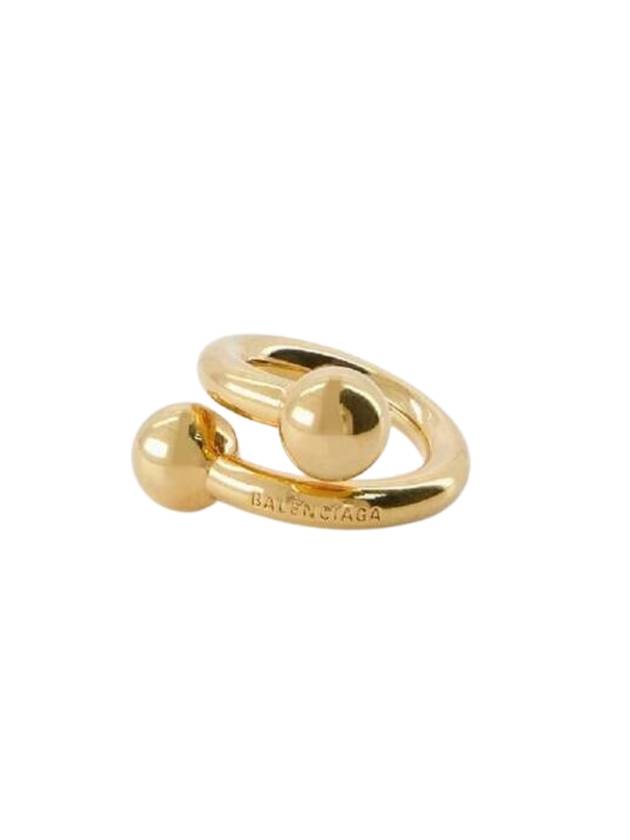 Luxury Balenciaga  Skate Ring Gold