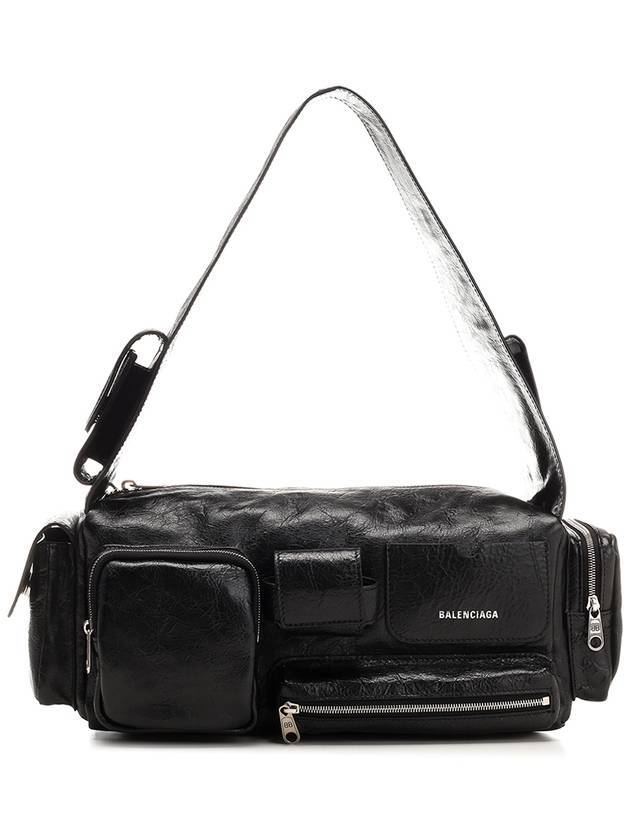 Luxury Balenciaga  Superbusy Small Sling Bag Black