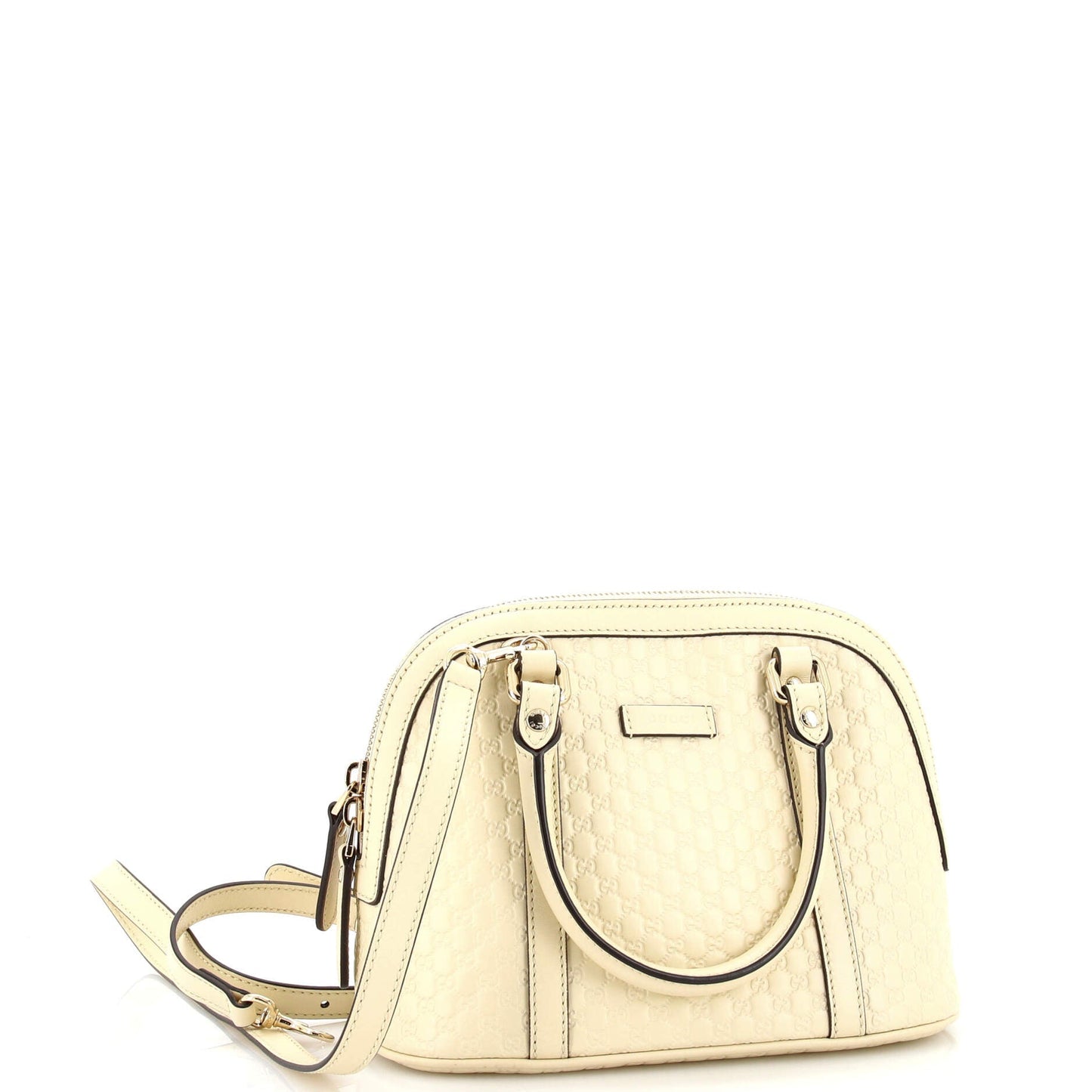 Convertible Dome Satchel (Outlet) Microguccissima Leather Mini