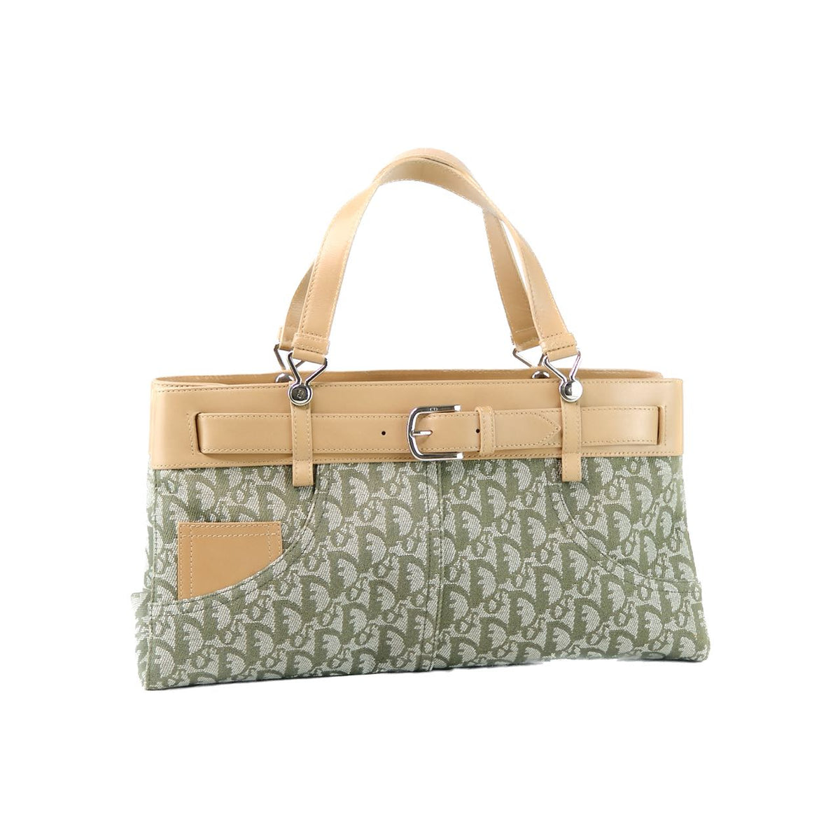 Oblique Canvas Handbag
