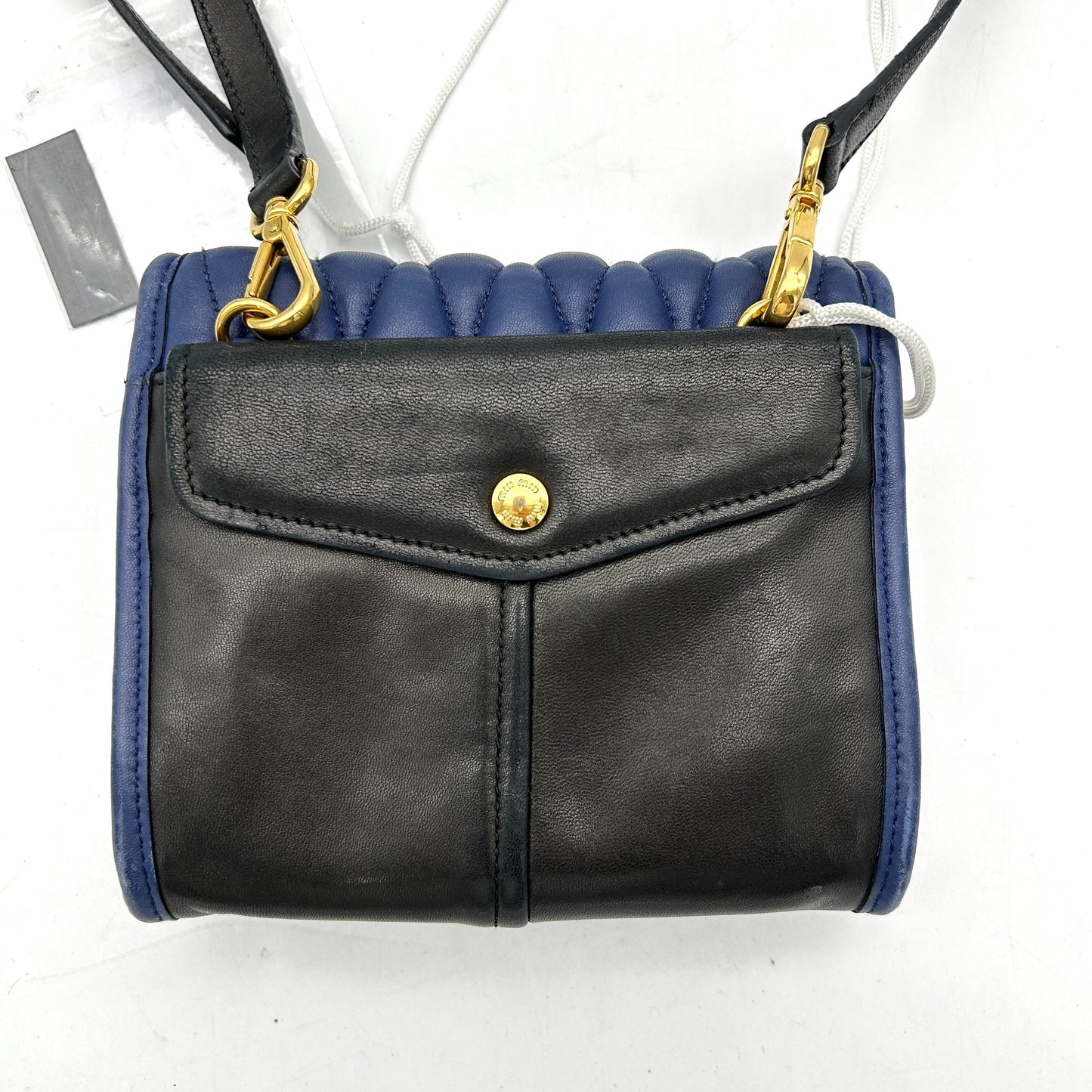 Miu Miu Multicolor Diamond Quilted Leather Flap Crossbody Bag Miu Miu LA8340