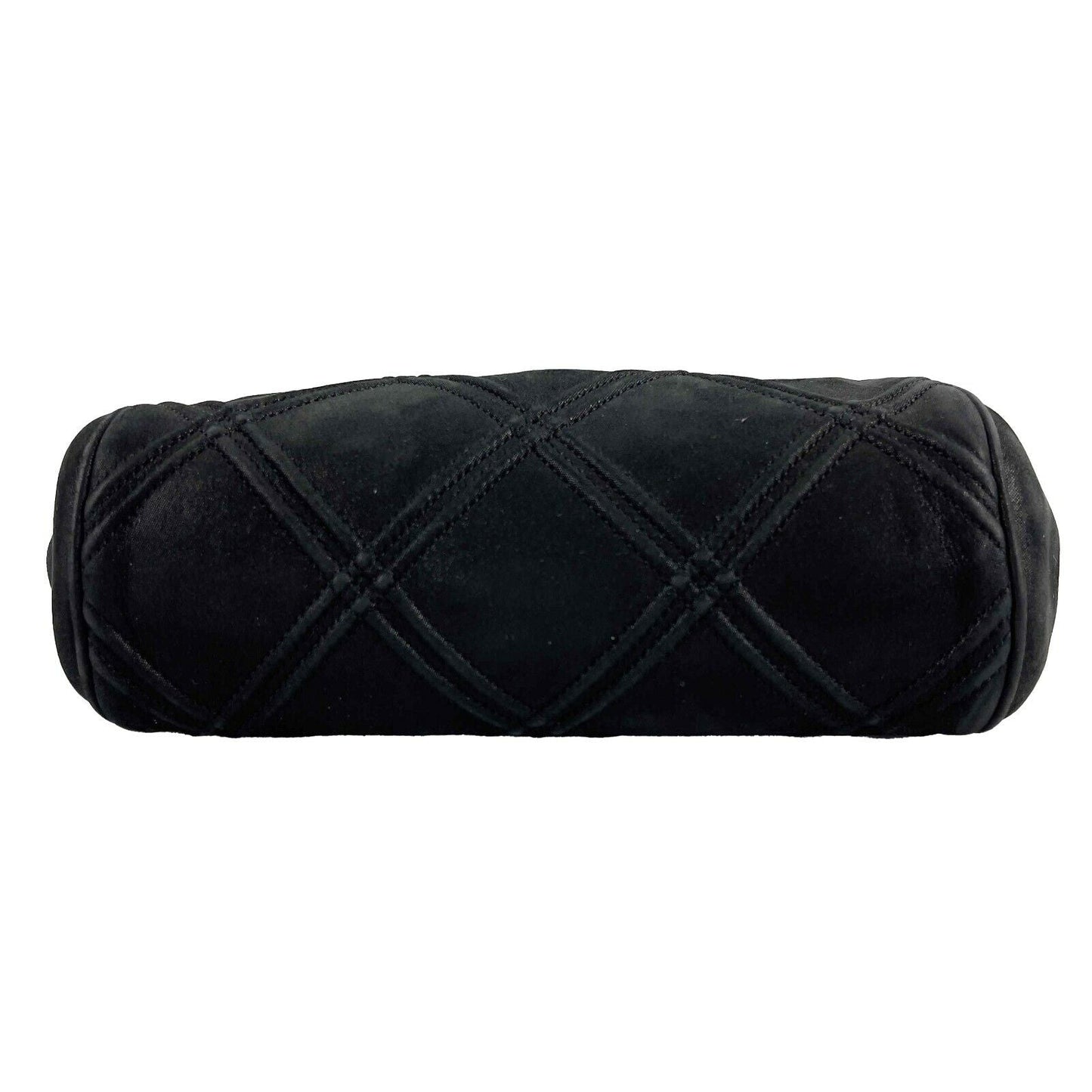 CHANEL - Mini Crossbody Clutch - Black Quilted /Gold-tone - '' Closure