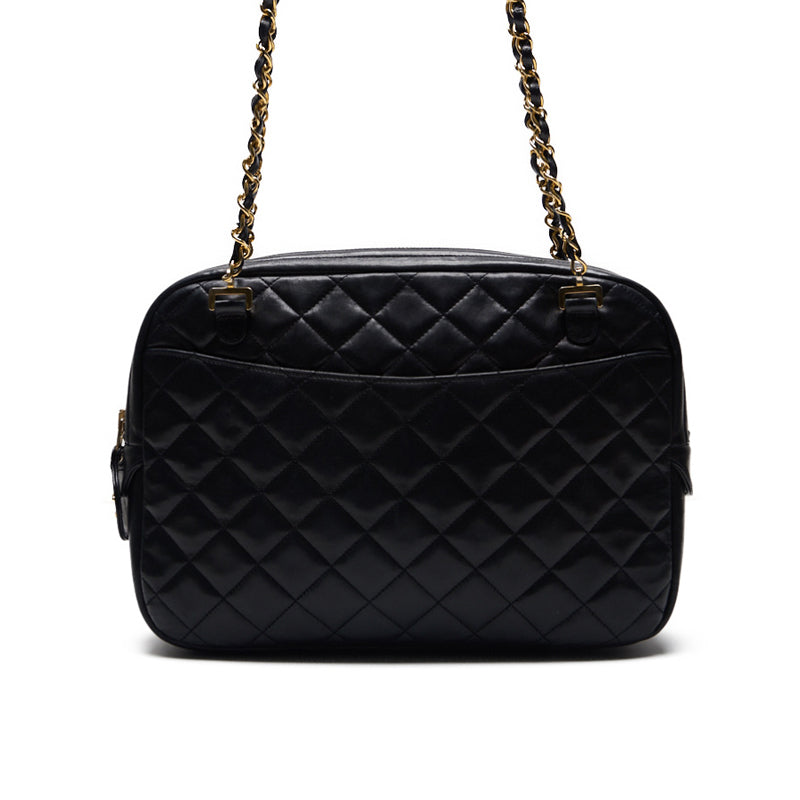 CHANEL Matrasse Double Chain Shoulder Black  Shoulder Bag Mini Shoulder Bag  Bag Hybrid  Ship