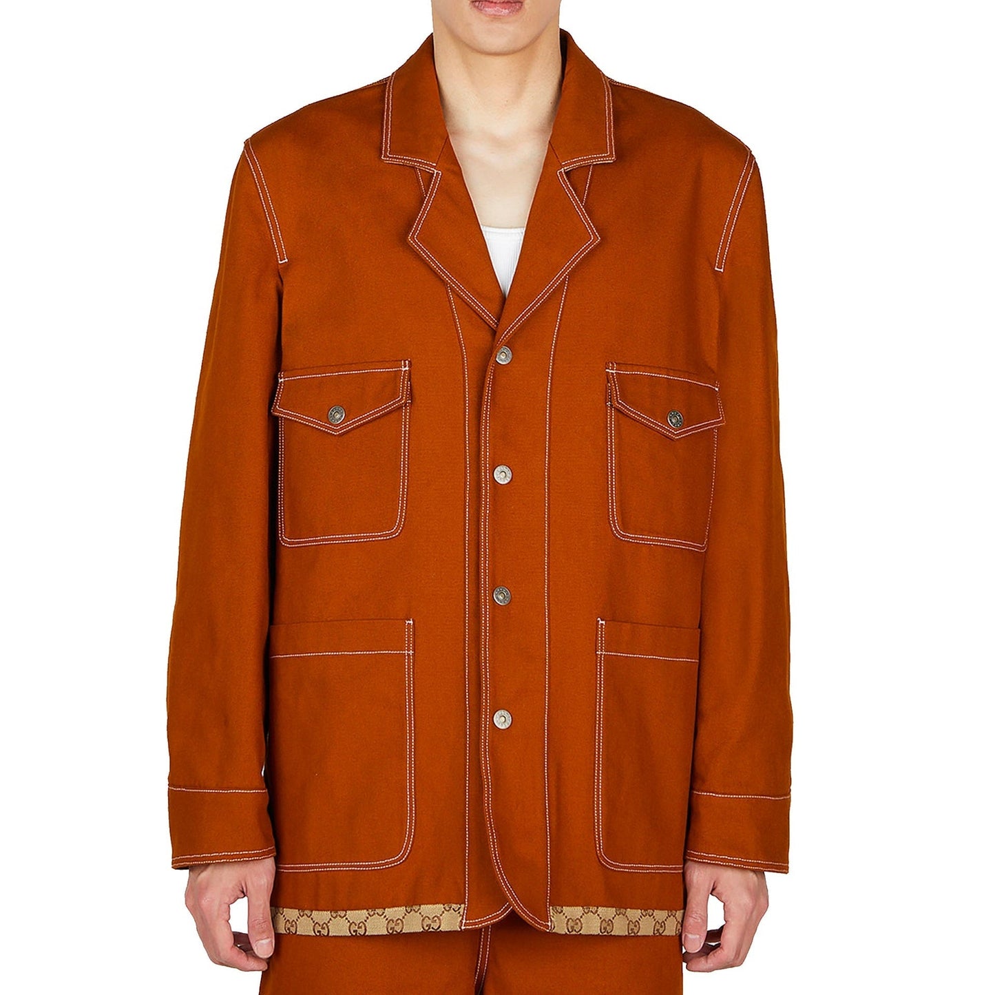 Gucci Gg Reversible Jacket Men