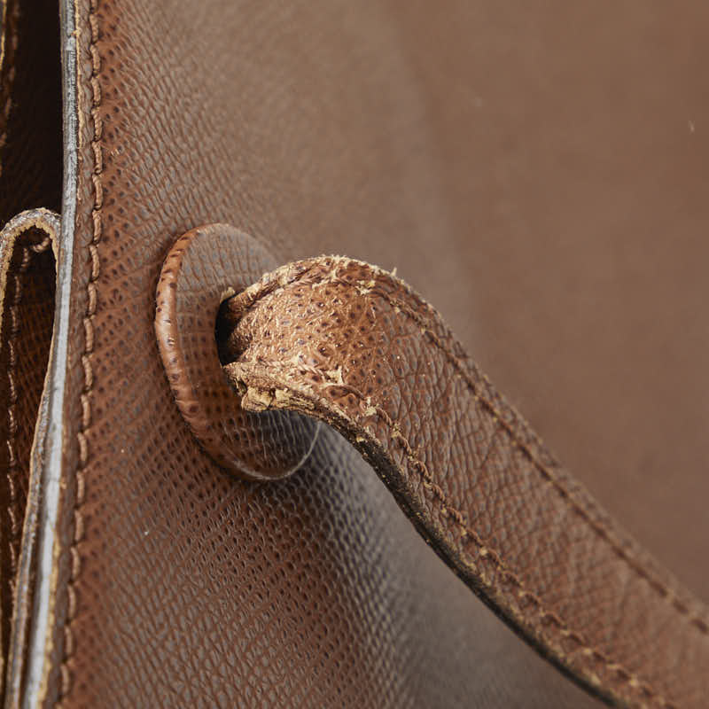 CHANEL Tote bag leather brown ladies