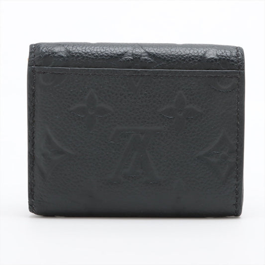 Louis Vuitton Monogram Amplant Portefolio Zoe M62935 Noir Compact Wallet