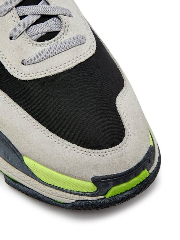 Luxury Balenciaga  Triple S Low Top Sneakers Grey Yellow