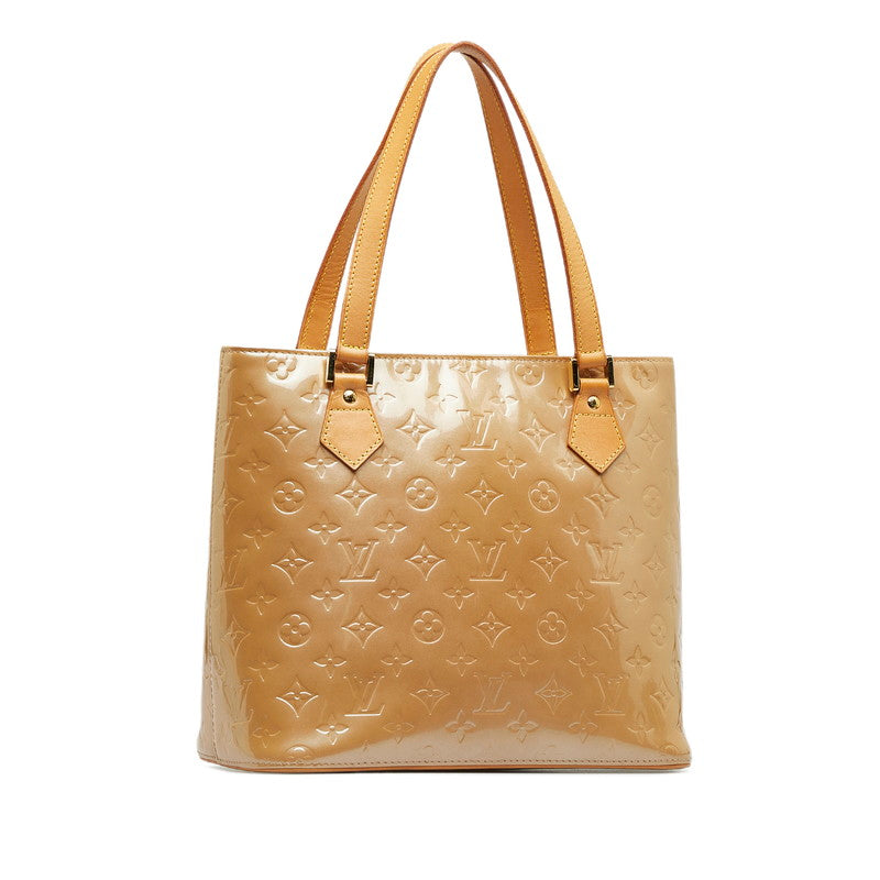 Louis Vuitton Houston Tote Bag in Monogram Vernis Beige M91340