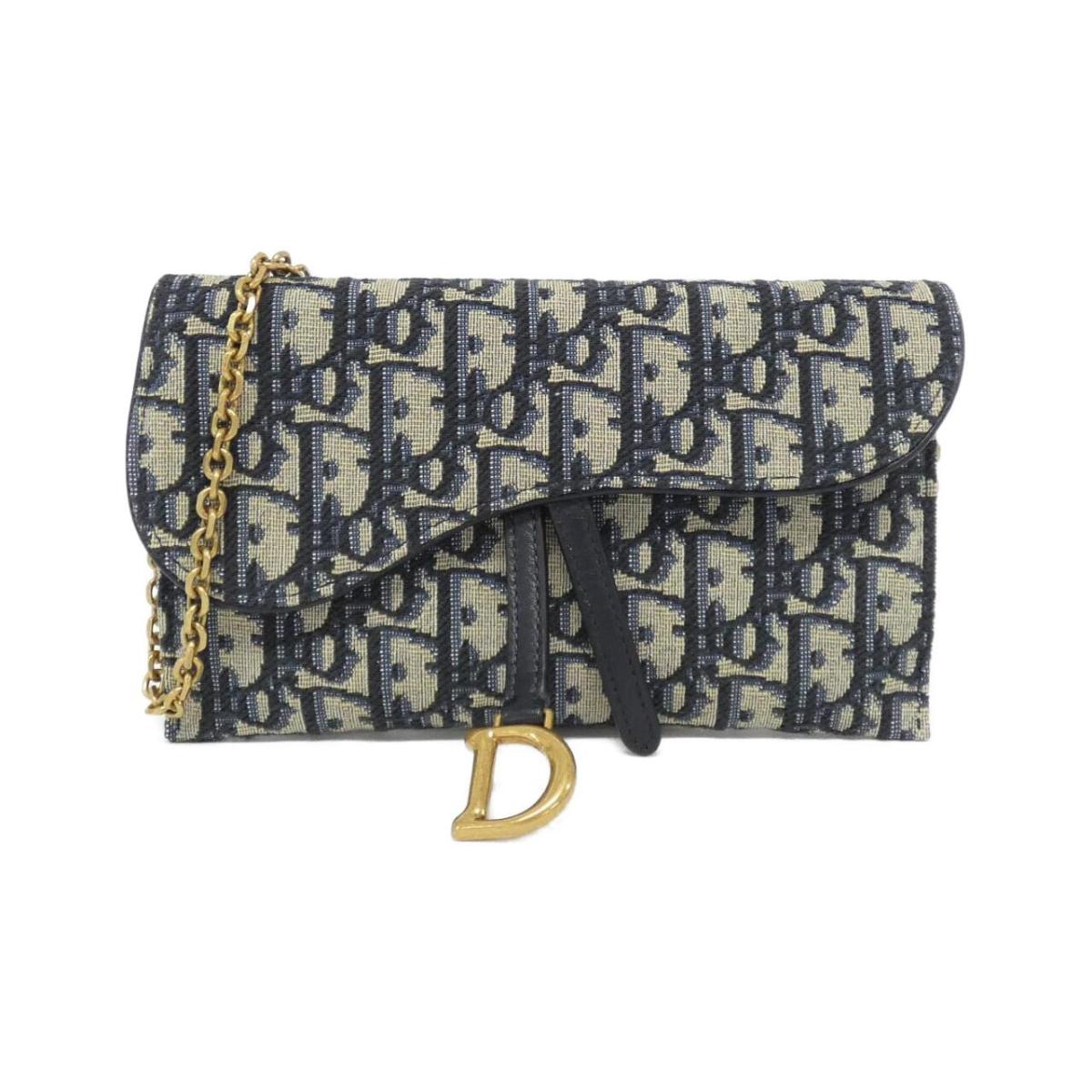 Christian Dior Oblique S5614CTZQ Chain Wallet