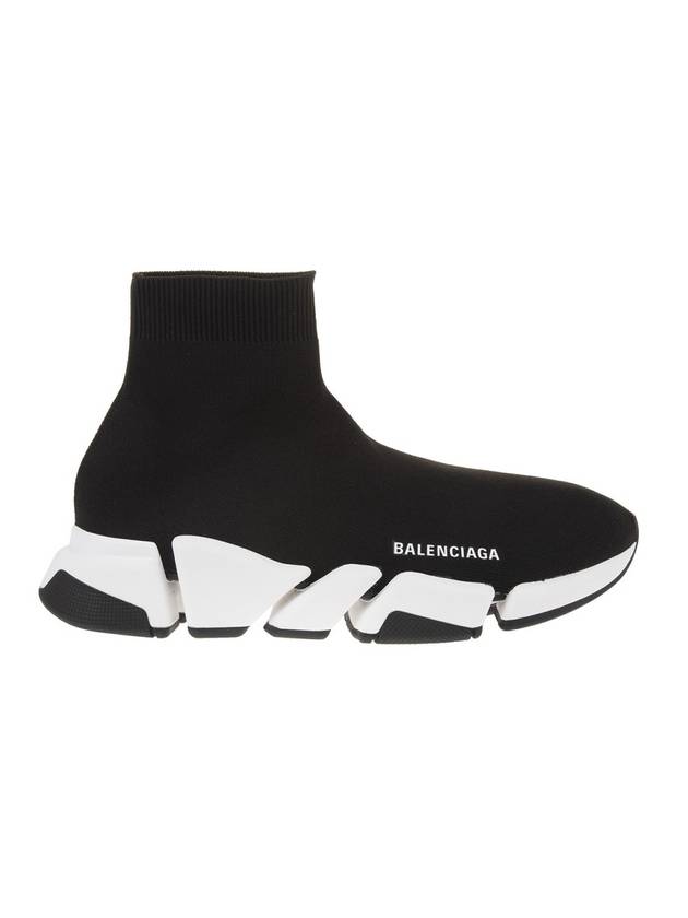 Luxury Balenciaga  Speed 2.0 High Top Sneakers Black