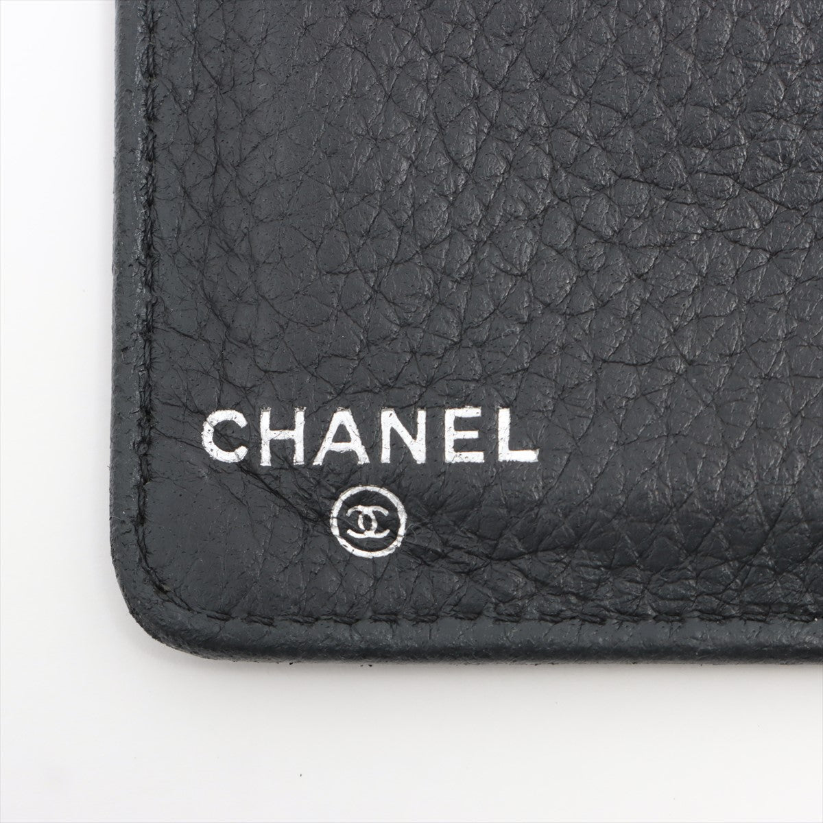 Chanel Coco Leather Wallet Black Silver Gold   Race Up Race Up