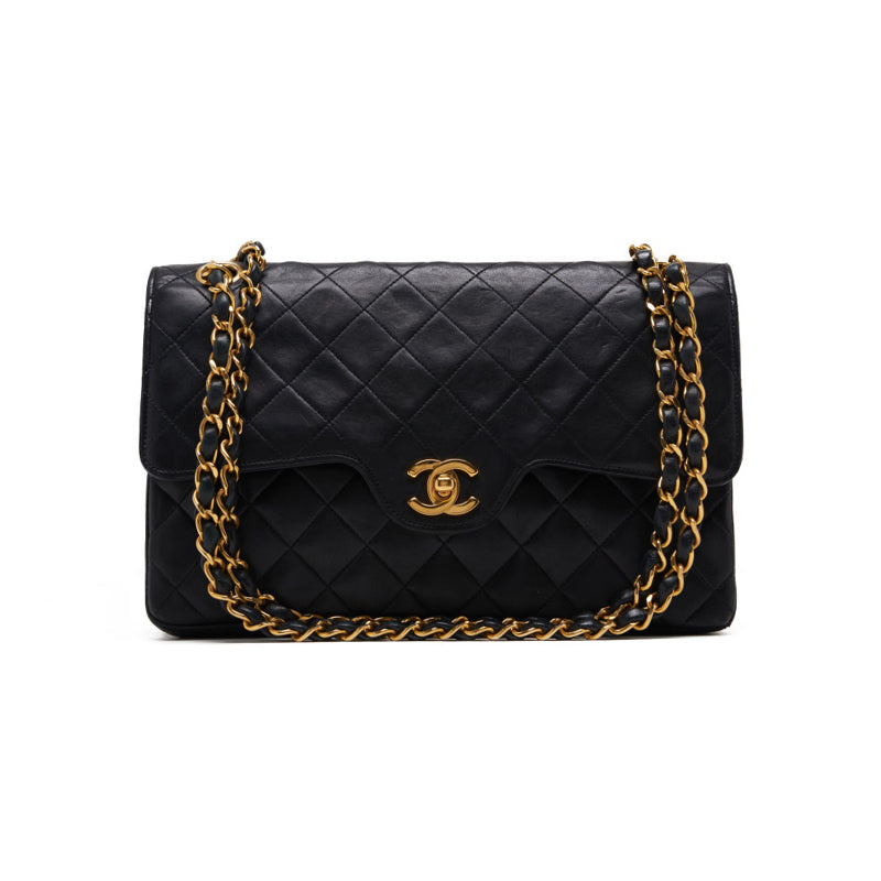 CHANEL CHANEL Matrasse All Border Line Flap Chain Shoulder Rump S Black  Shoulder Bag Mini Shoulder Bag  Bag Hybrid 【 Delivery】  Yabok Online