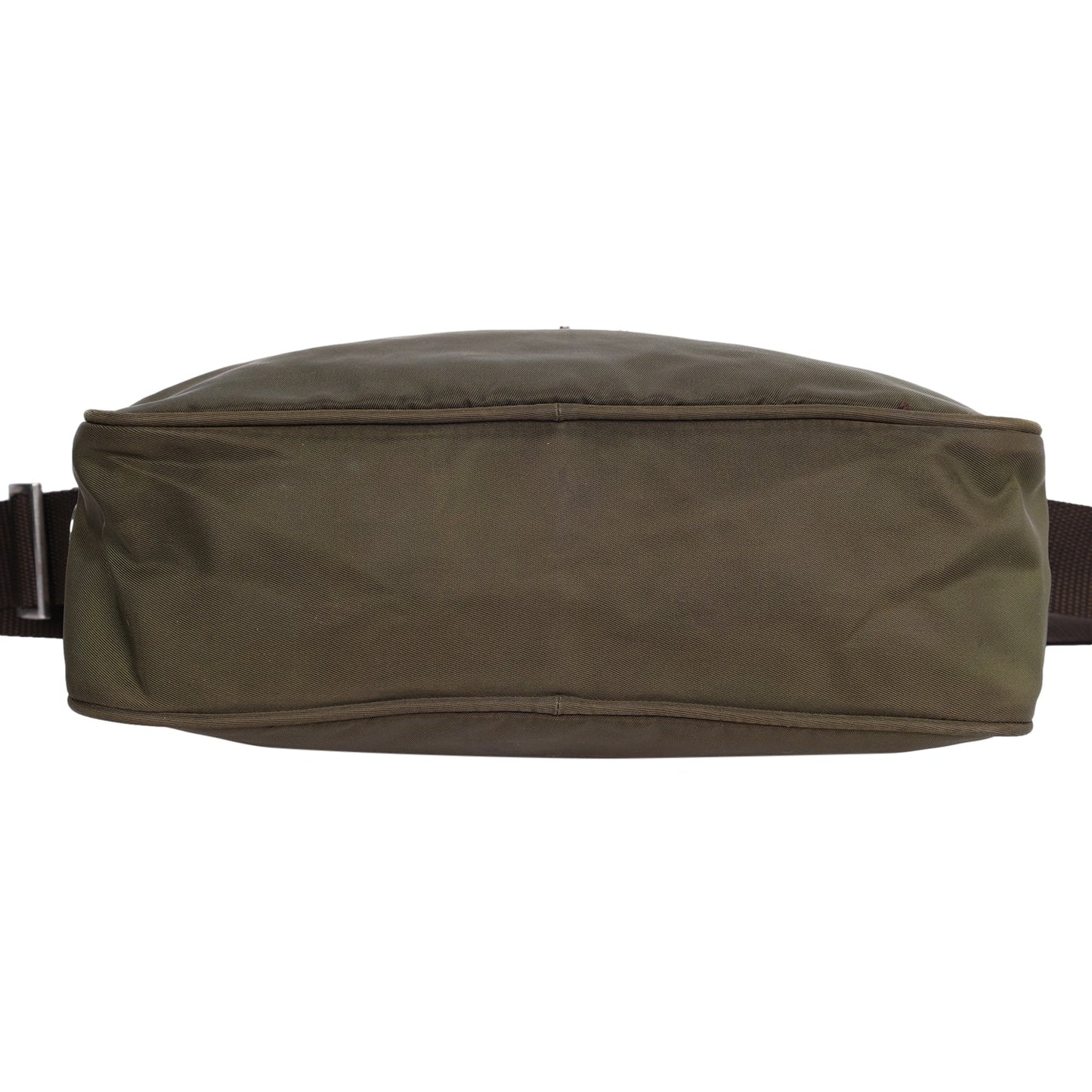 Re-Nylon Logo Crossbody Bag Brown ( )
