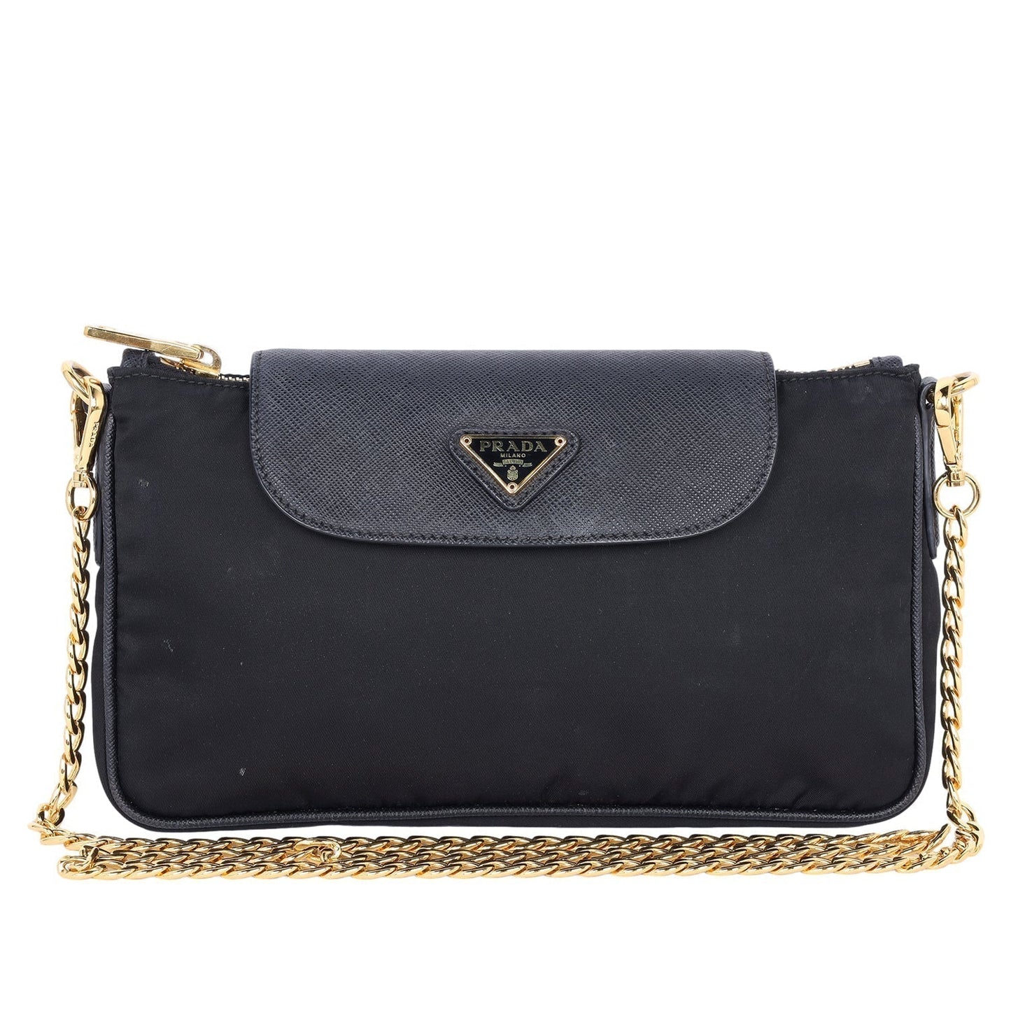 Tessuto Nylon Saffiano Crossbody Bag ( )