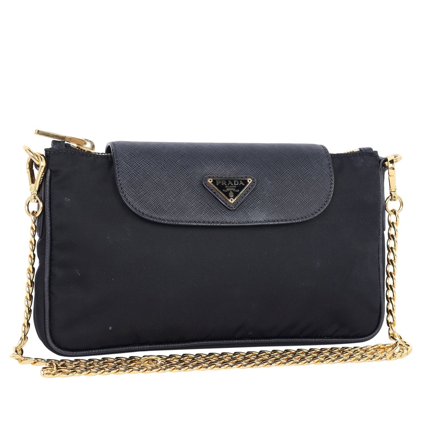 Tessuto Nylon Saffiano Crossbody Bag ( )