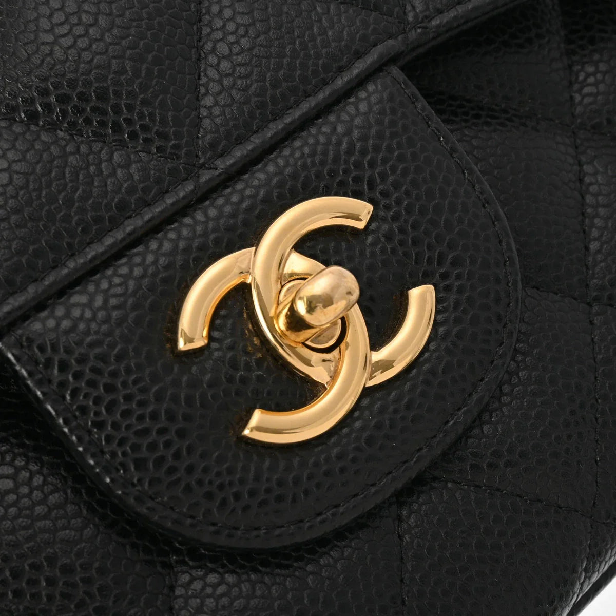 Chanel Classic Jumbo Flap In Caviar