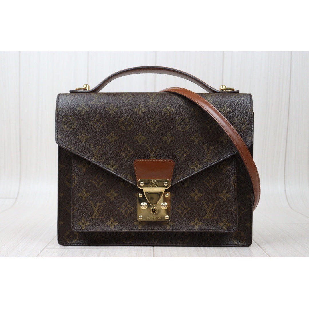 Rank AB｜ LV Monogram Monceau28 Shoulder Bag ｜24050610