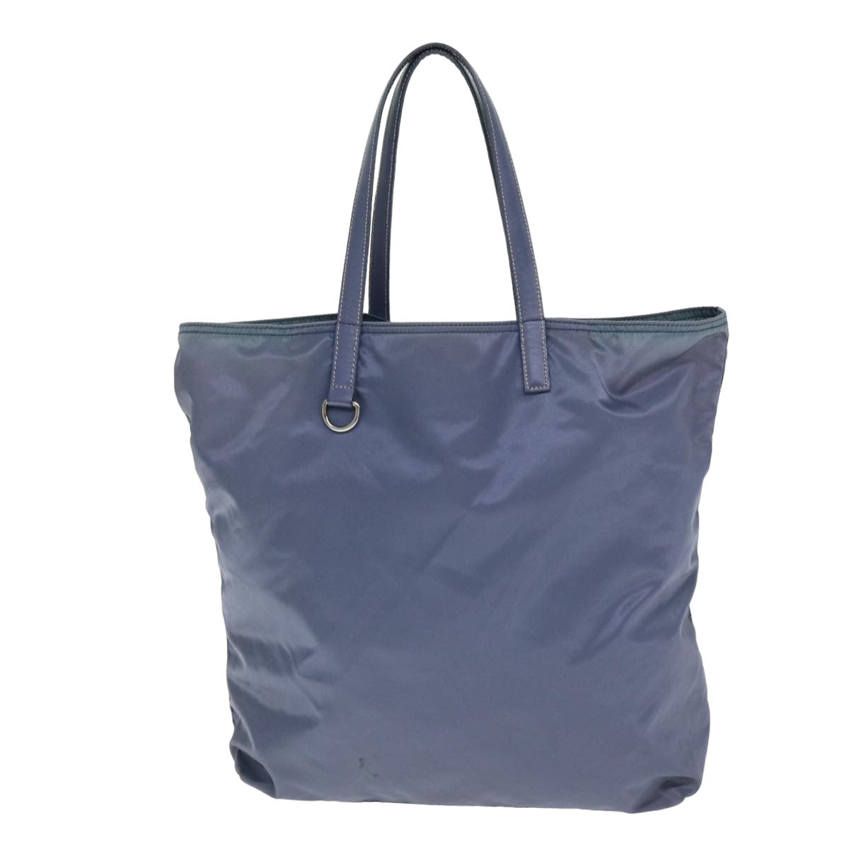 PRADA Nylon Tote Bag Blue Auth 80098