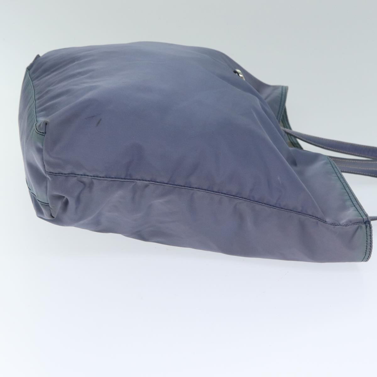 PRADA Nylon Tote Bag Blue Auth 80098