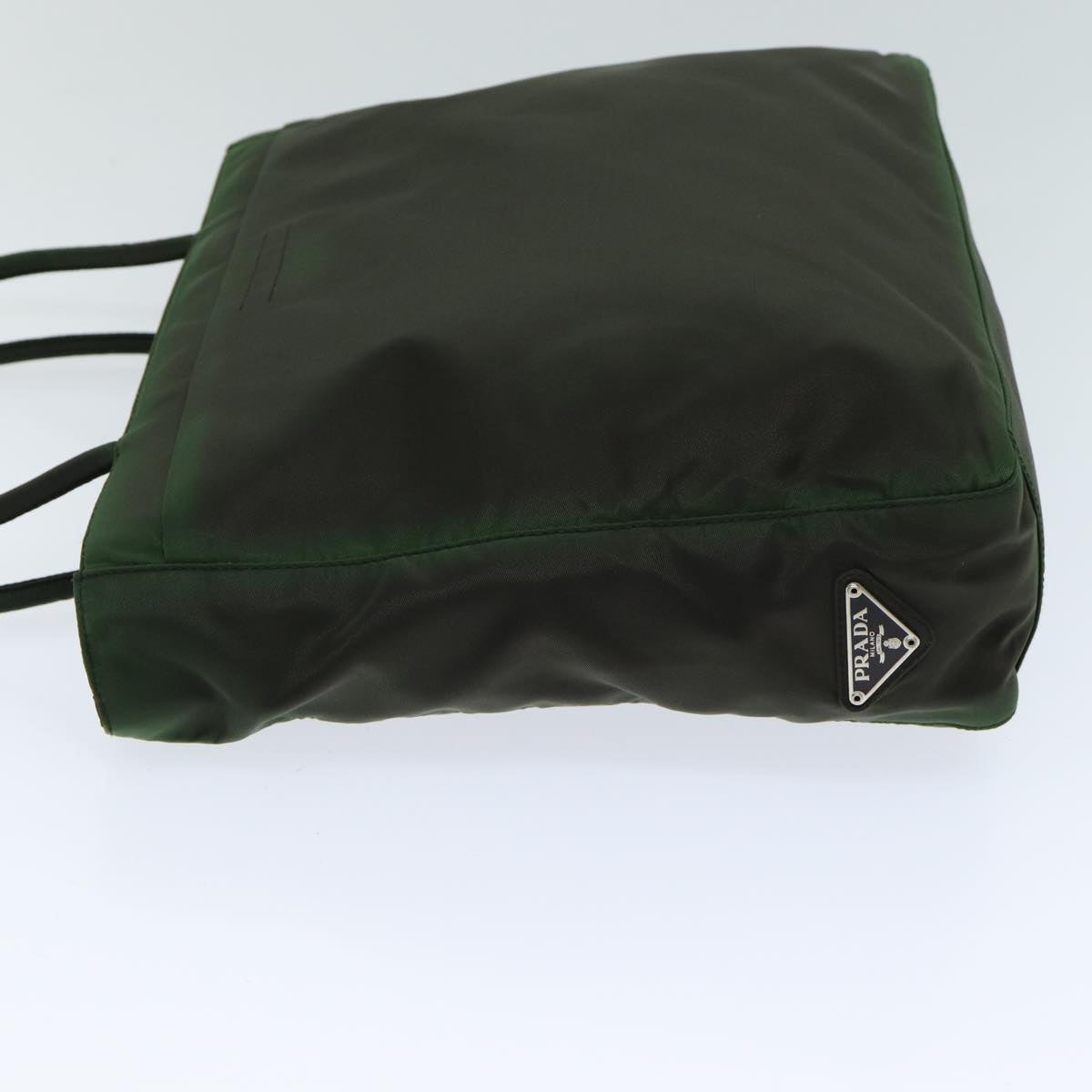 PRADA Nylon Tote Bag Khaki Auth 80099