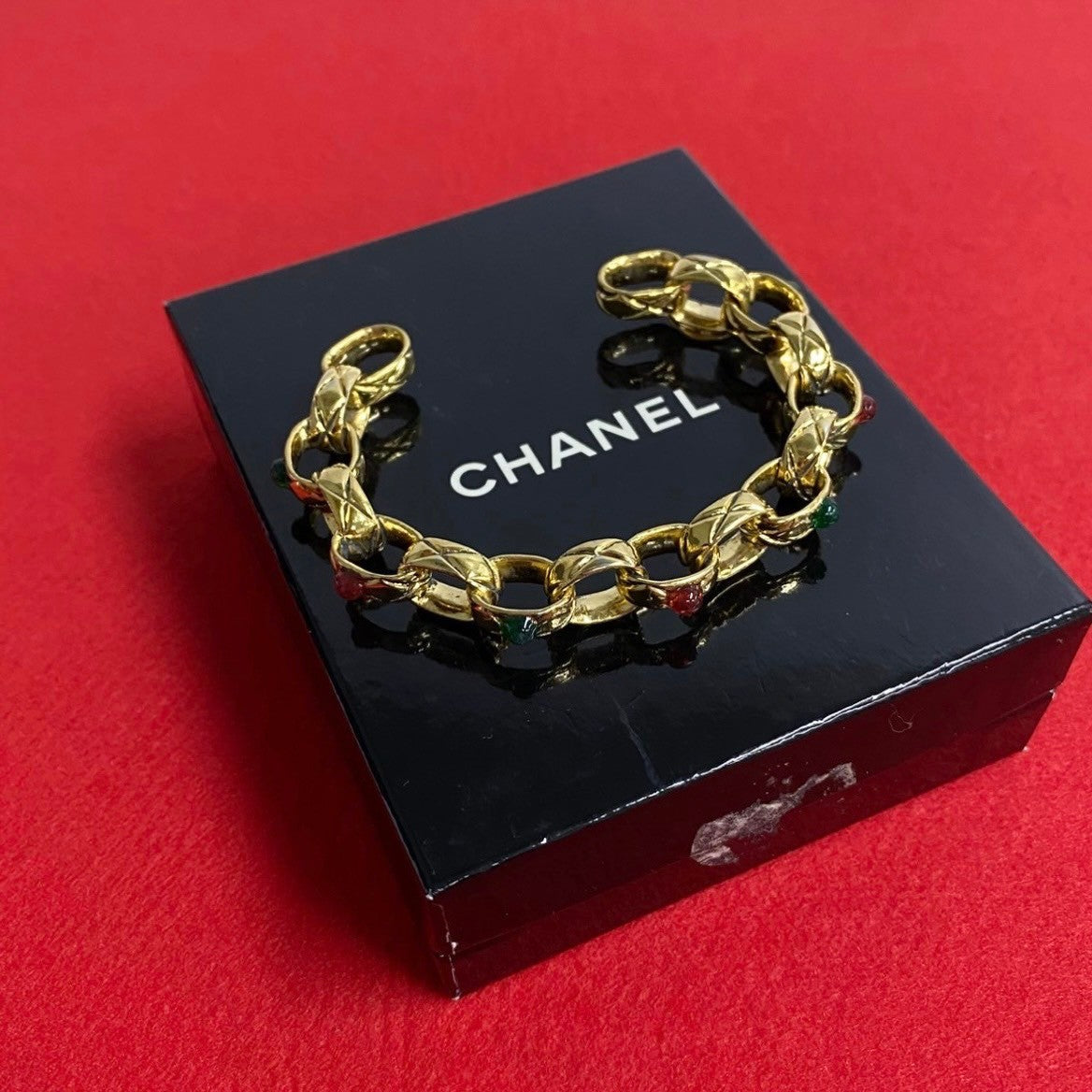 Chanel Gripoix Bangle Accessory