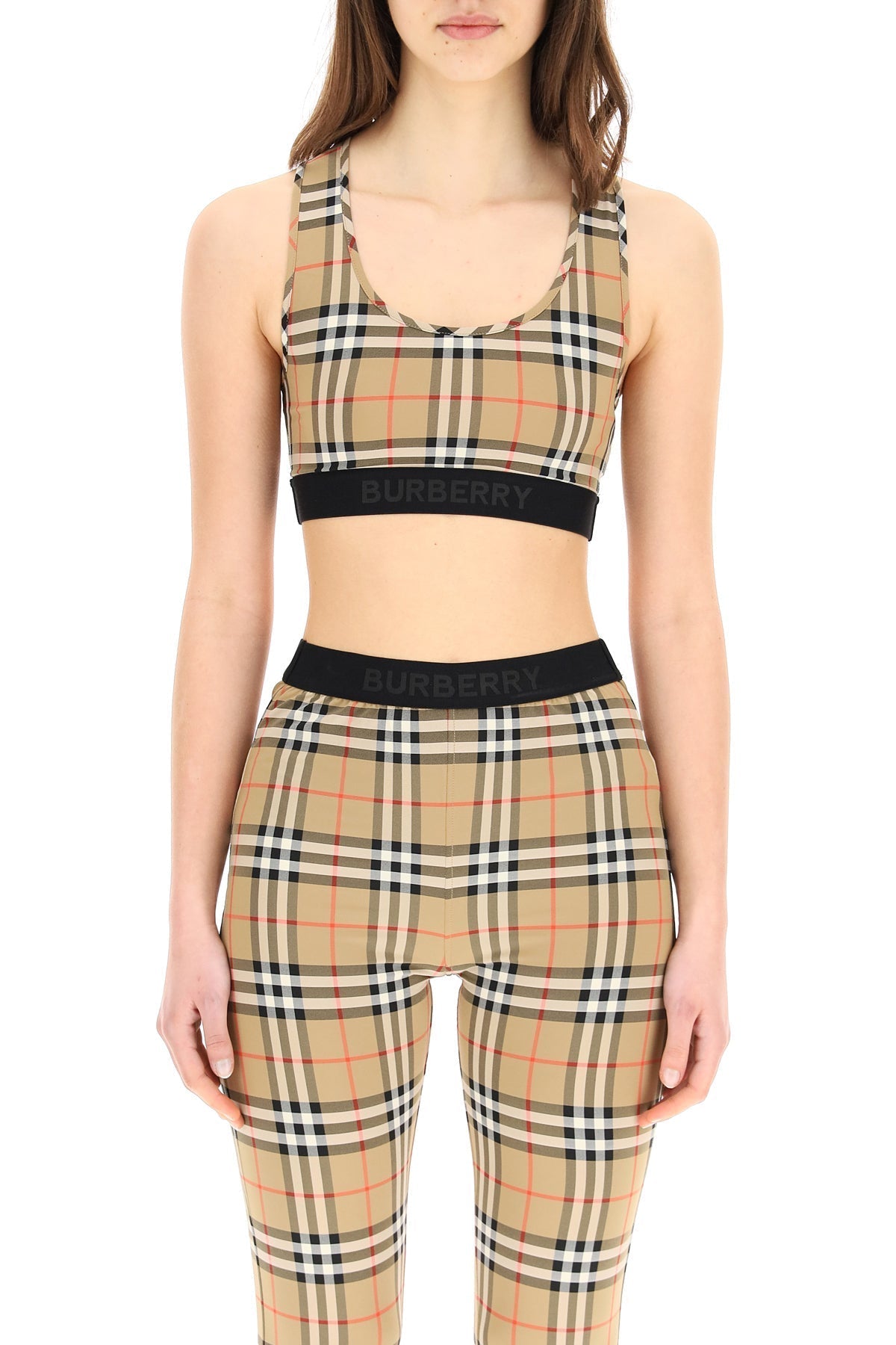 Burberry Dalby Check Sport Top Women