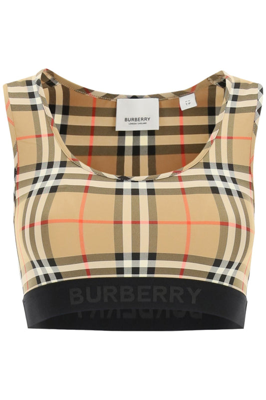 Burberry Dalby Check Sport Top Women