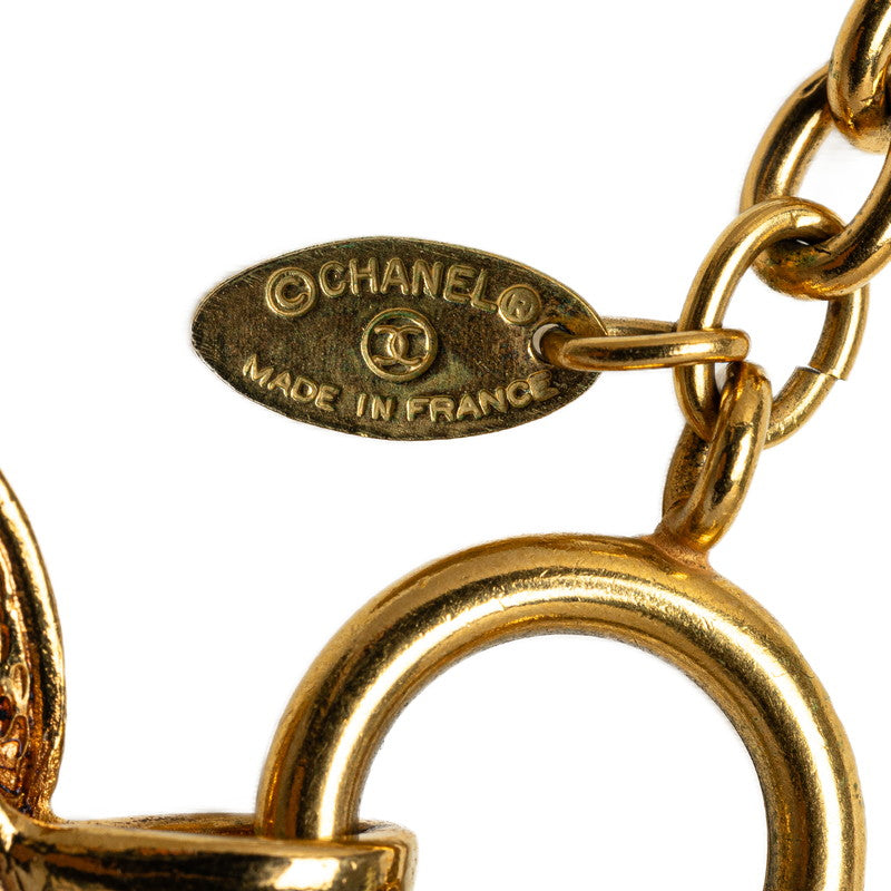 Chanel Vintage Matrasse Coco Necklace G   Chanel