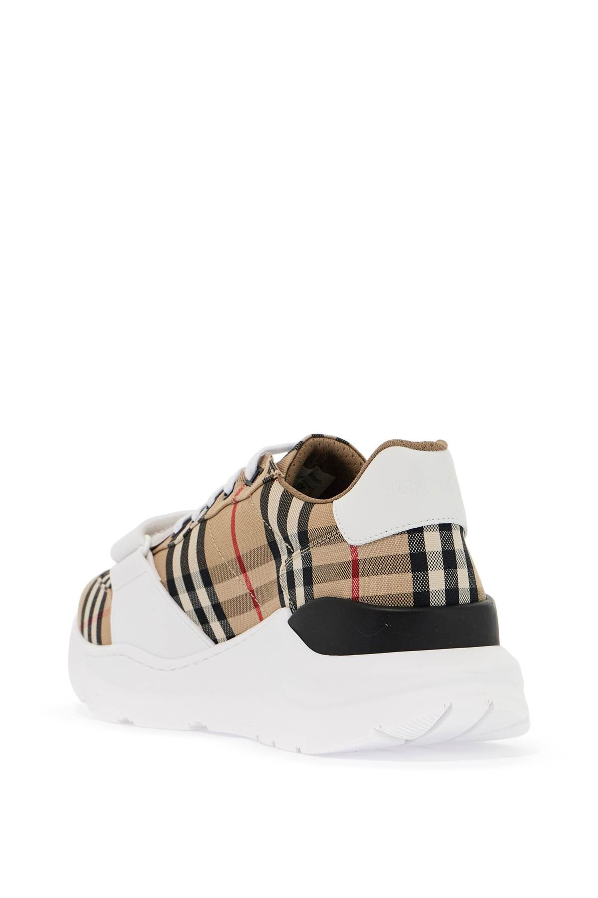 Burberry Check Fabric Sneakers Men