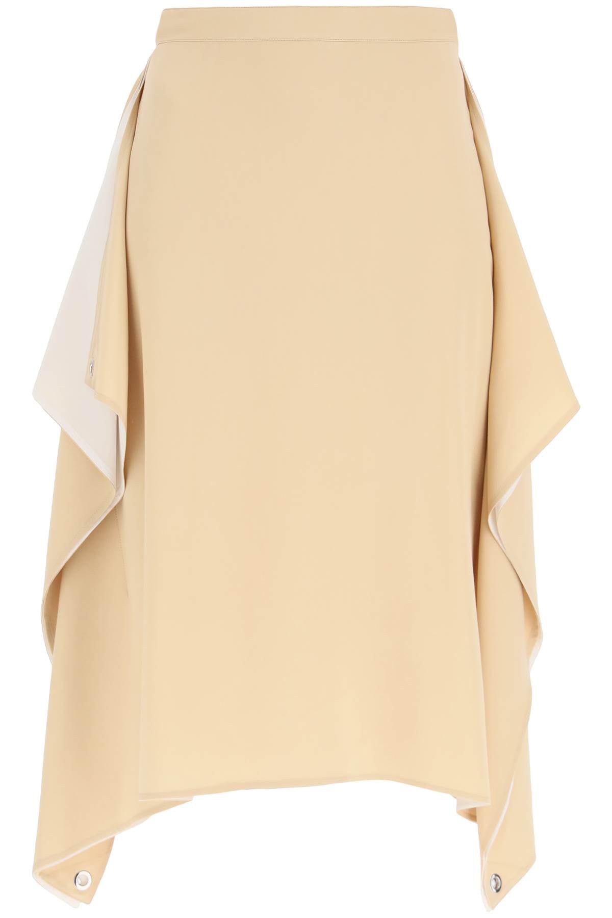 Burberry 'Thea' Silk Midi Skirt Women