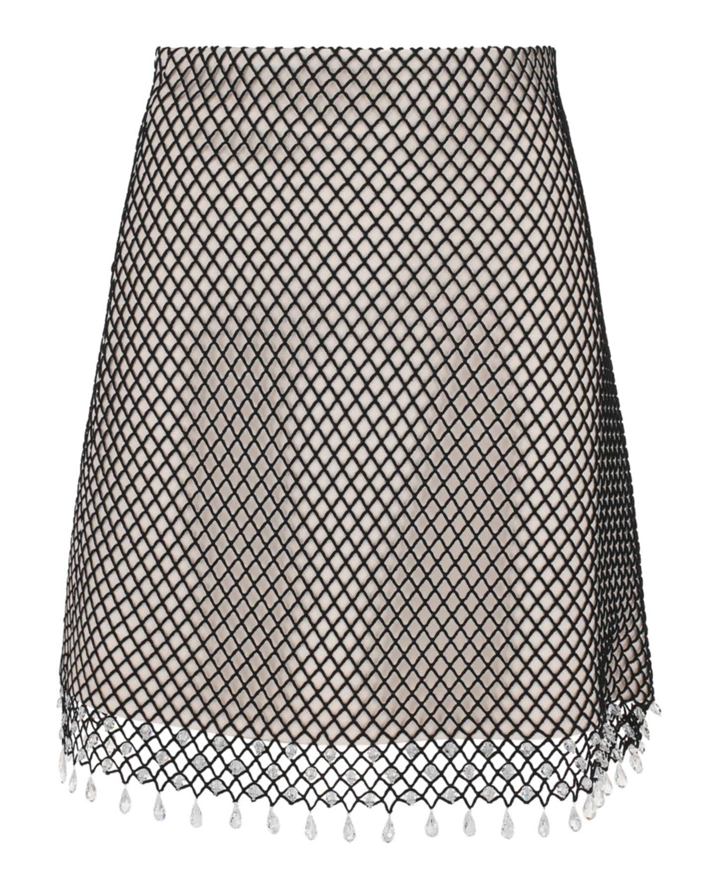 Burberry Womens Lace Midi Pencil Skirt 6 Optic White