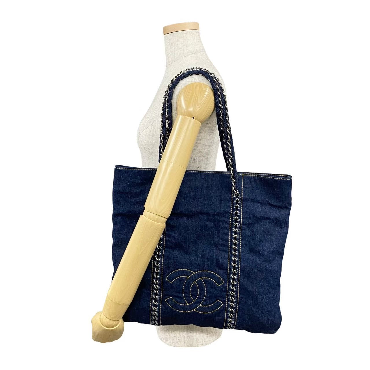 Chanel Coco Mark Denim 2way bag