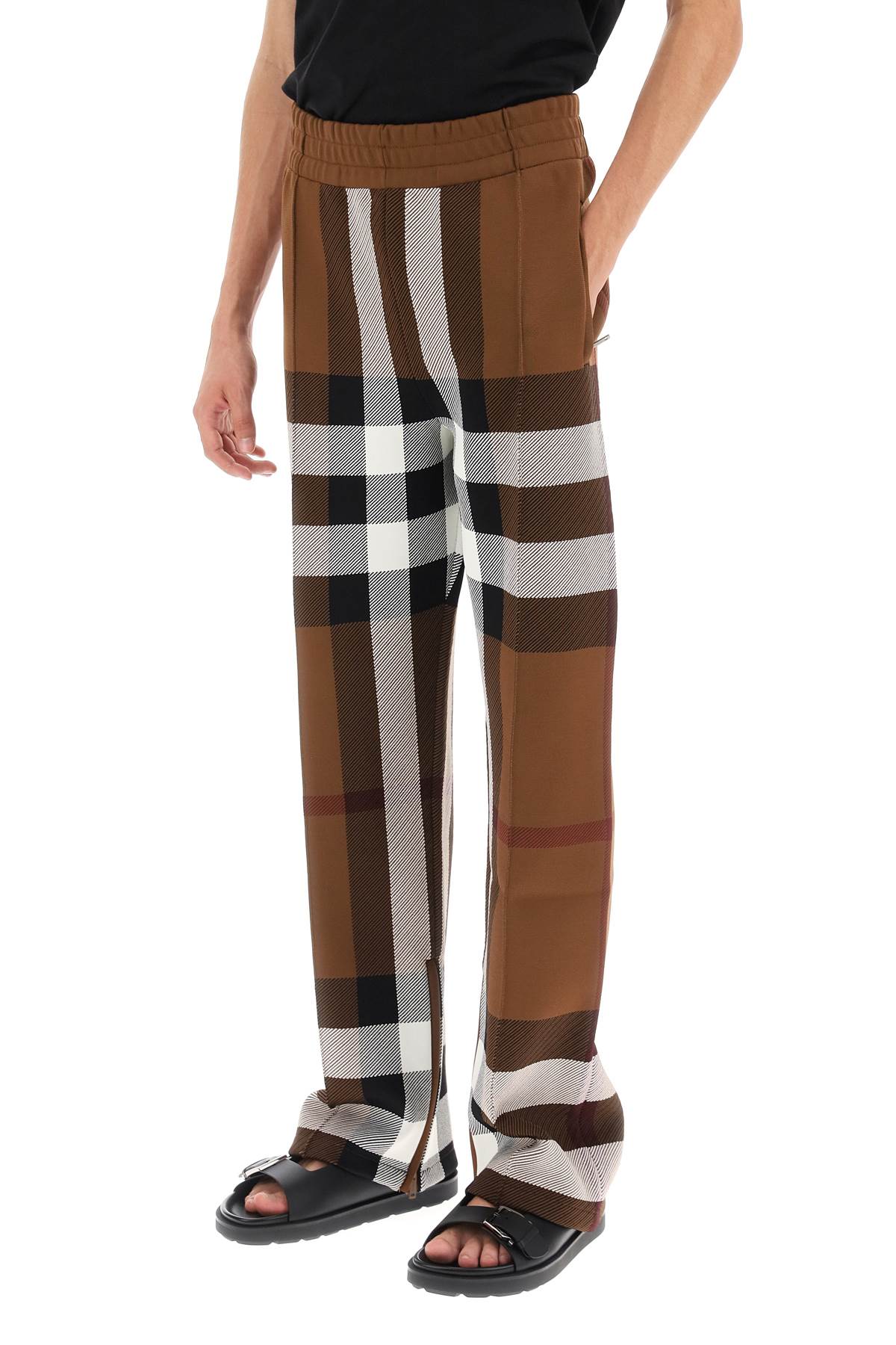 Burberry Check Track Pants Men