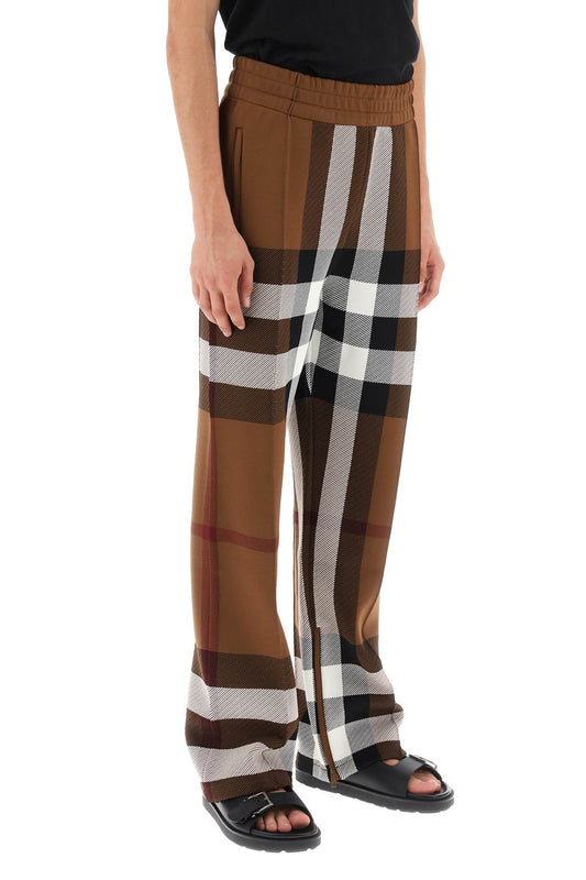 Burberry Check Track Pants Men