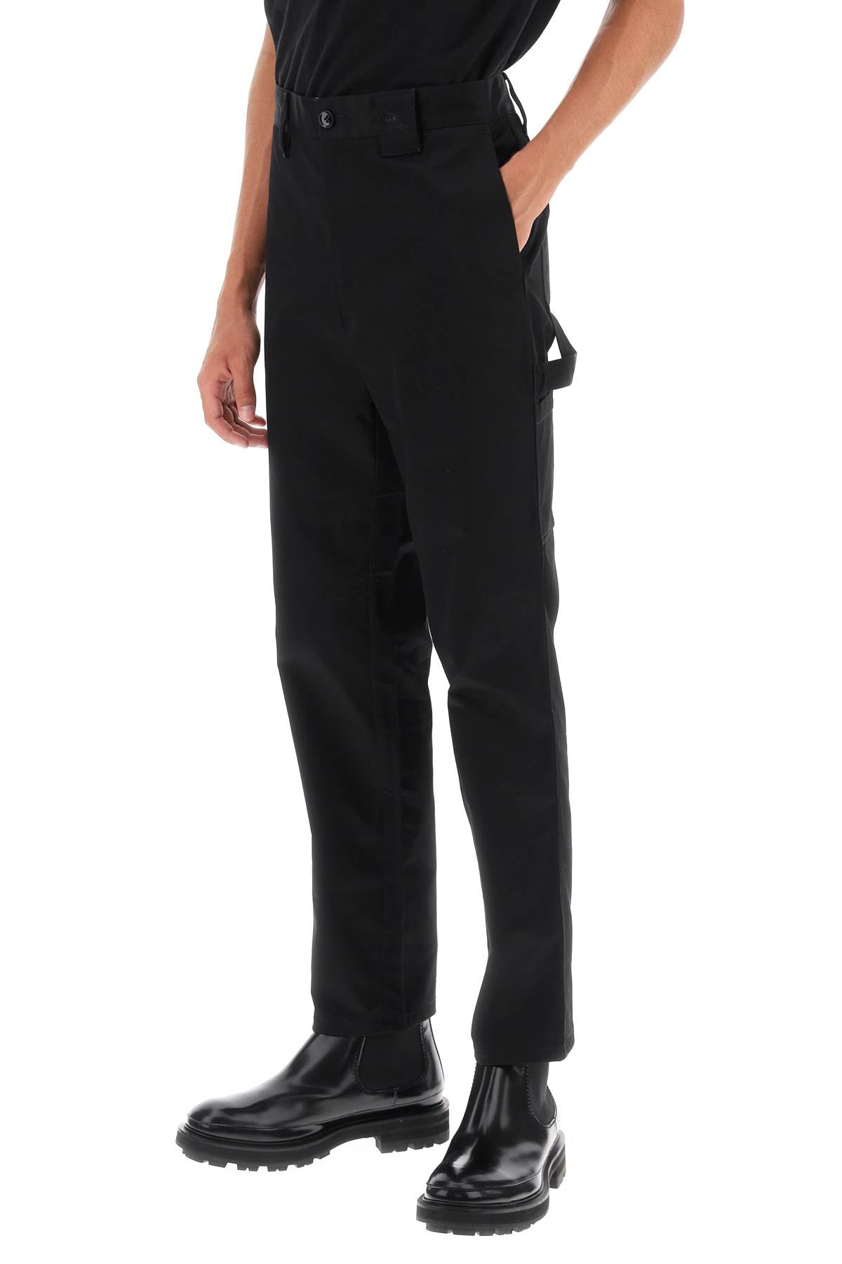 Burberry 'Denton' Cotton Cargo Pants Men