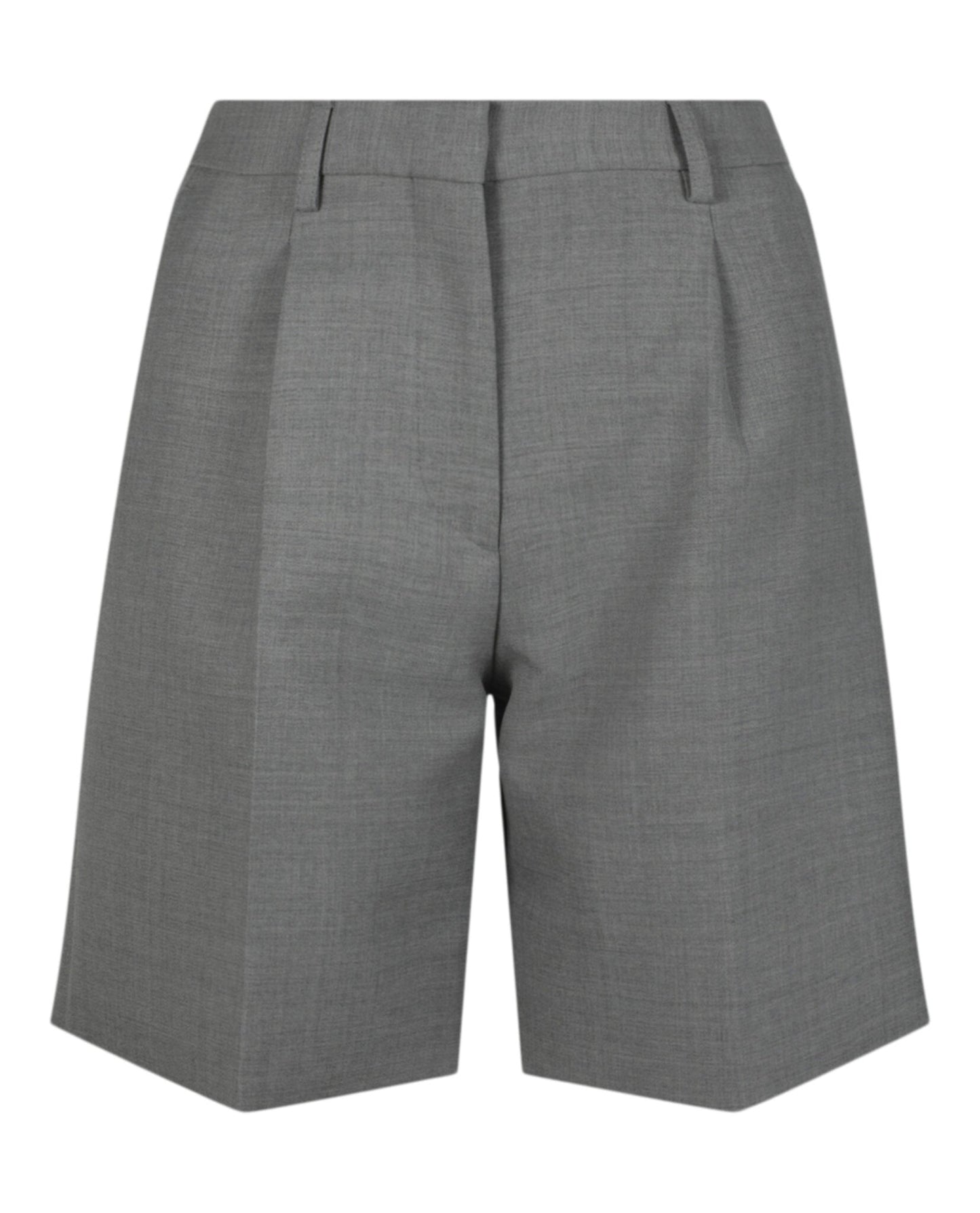 Burberry Womens Lorie Trouser Shorts Grey