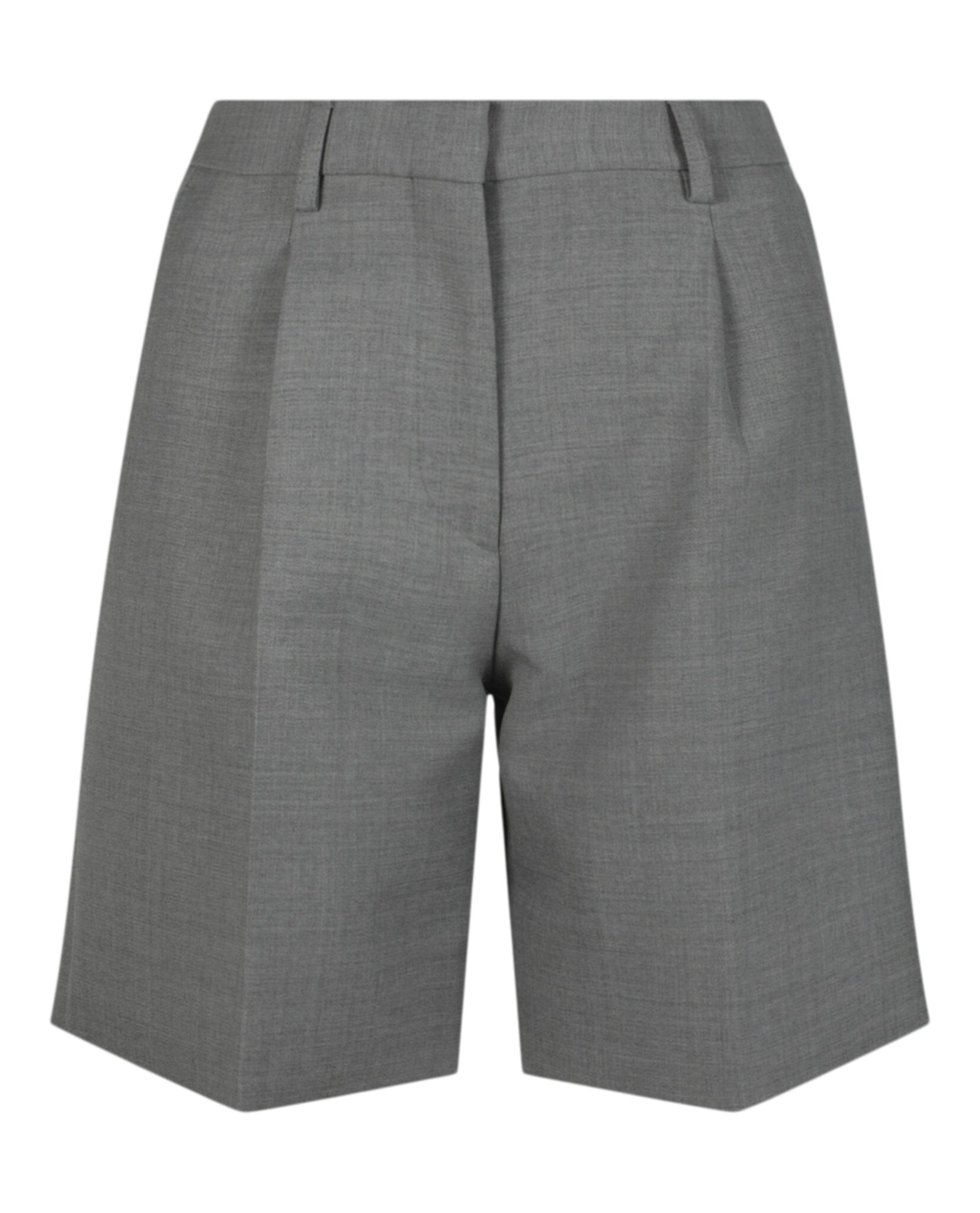 Burberry Womens Lorie Trouser Shorts Grey