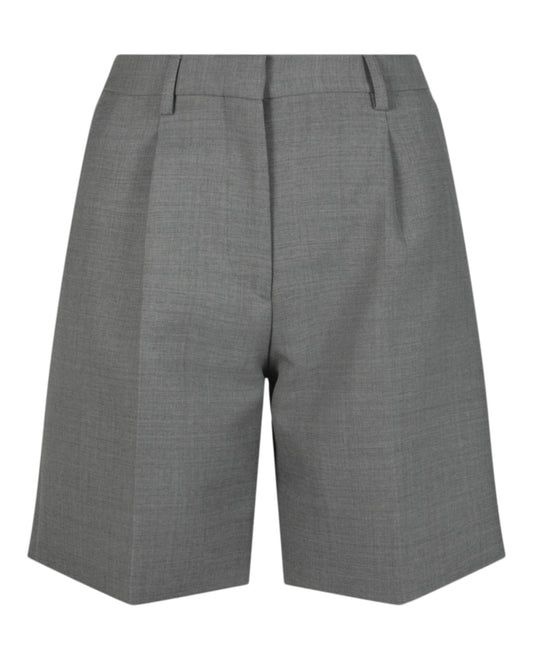 Burberry Womens Lorie Trouser Shorts Grey