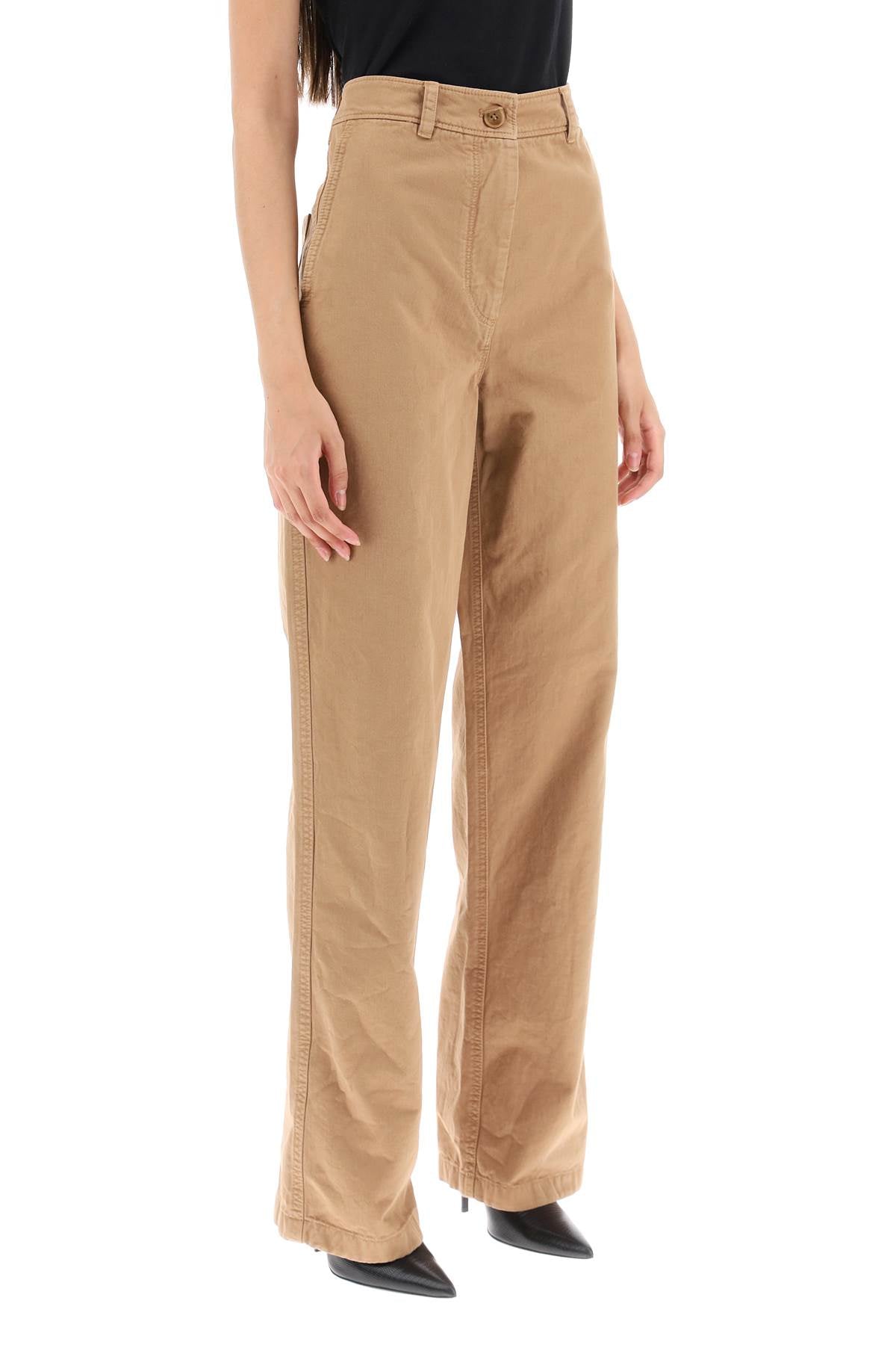 Burberry 'Branley' Straight Leg Pants Women