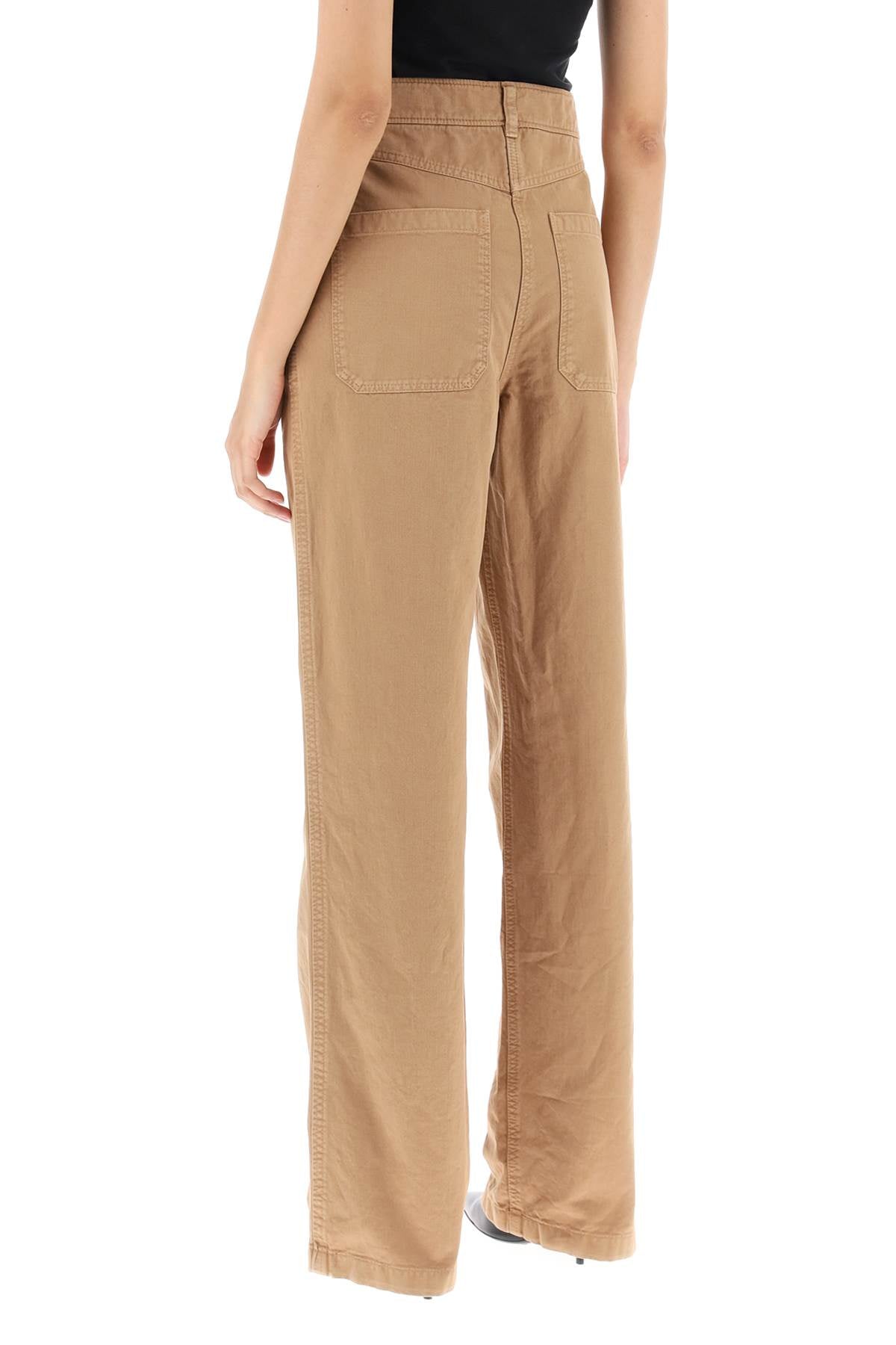 Burberry 'Branley' Straight Leg Pants Women